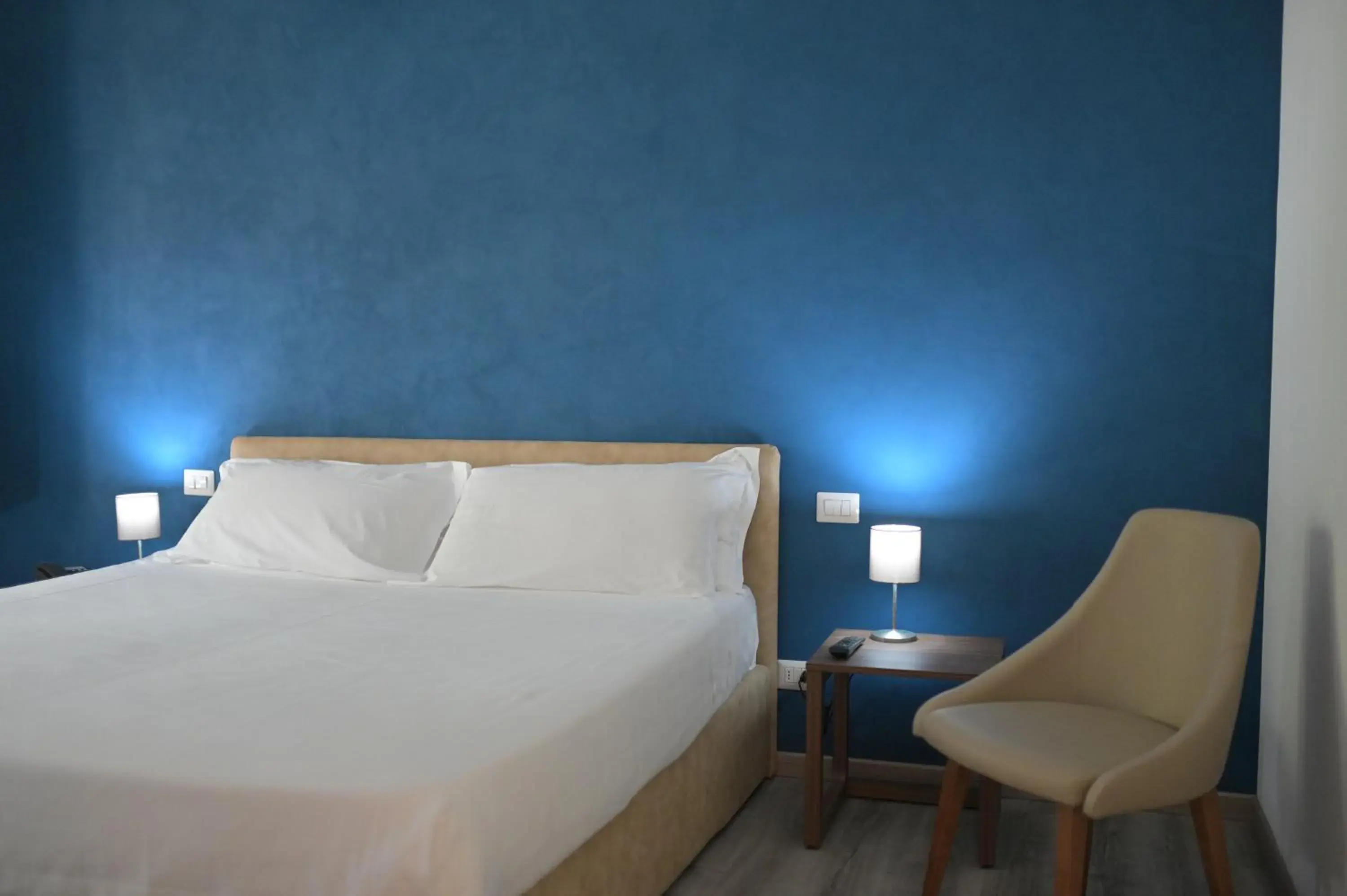 Bed in Hotel Baia Delle Sirene