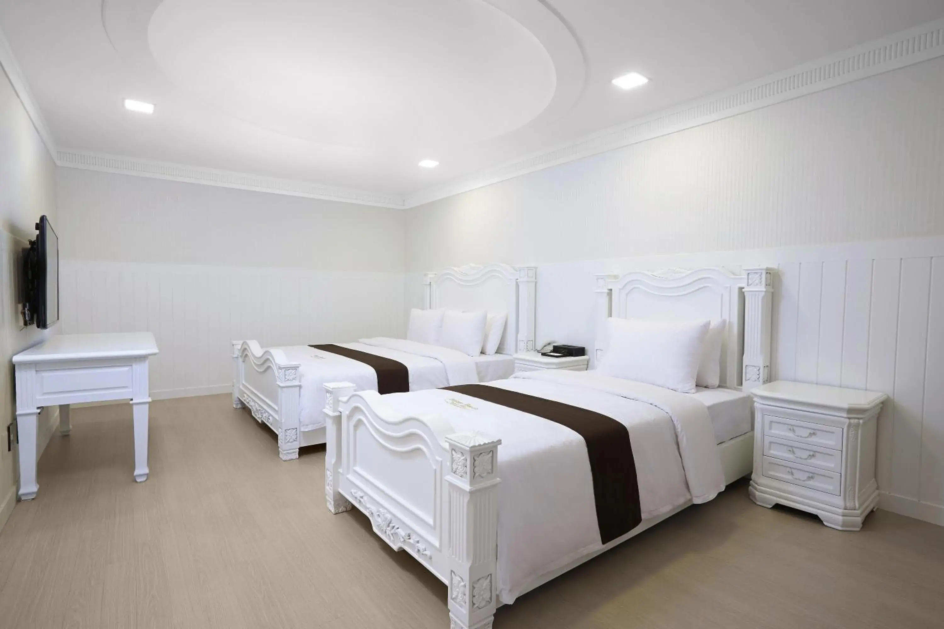 Bed in Busan Beach Hotel Busan Songdo Bed in Busan Beach Hotel Busan Songdo