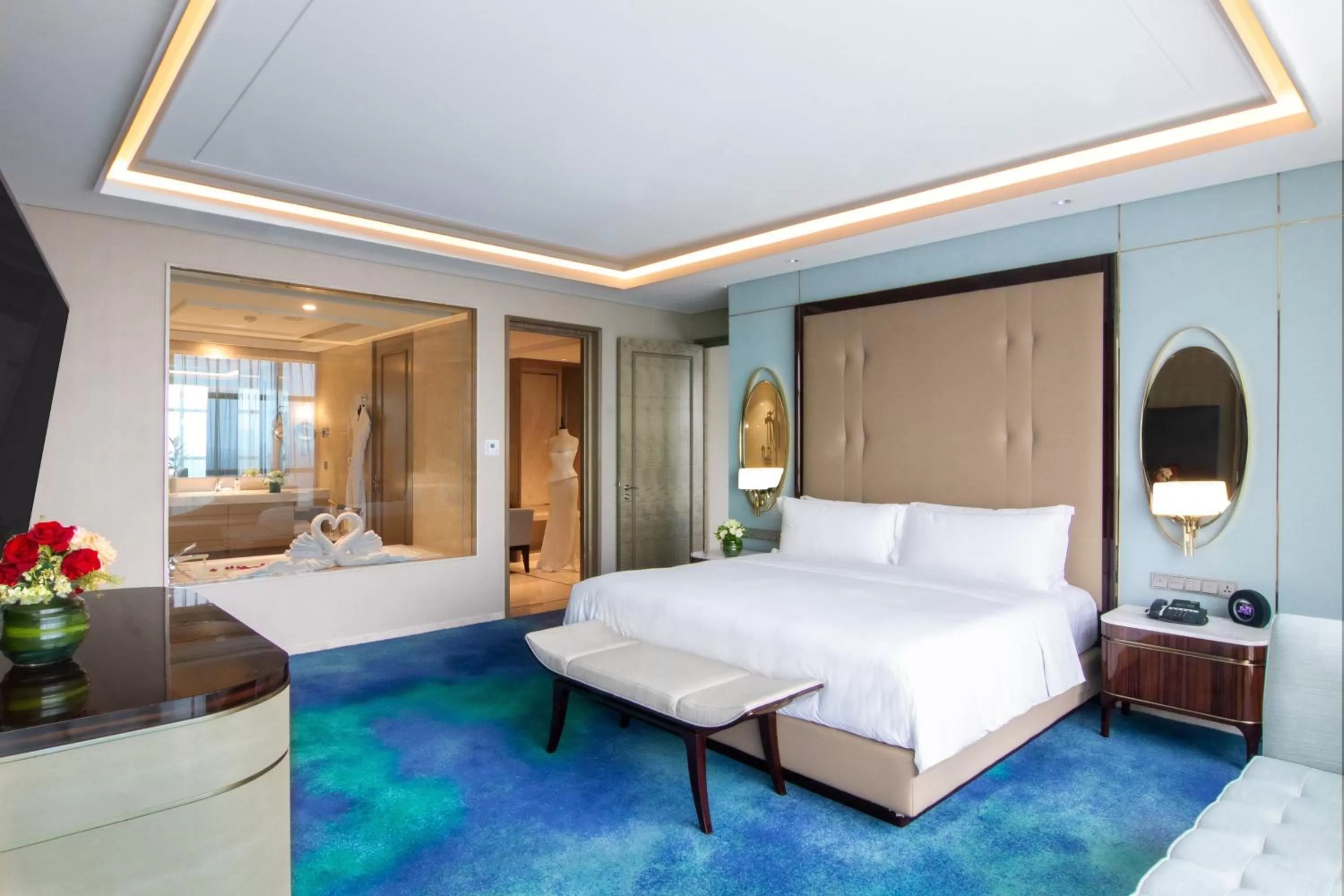 Photo of the whole room, Bed in InterContinental Hotels Jakarta Pondok Indah by IHG
