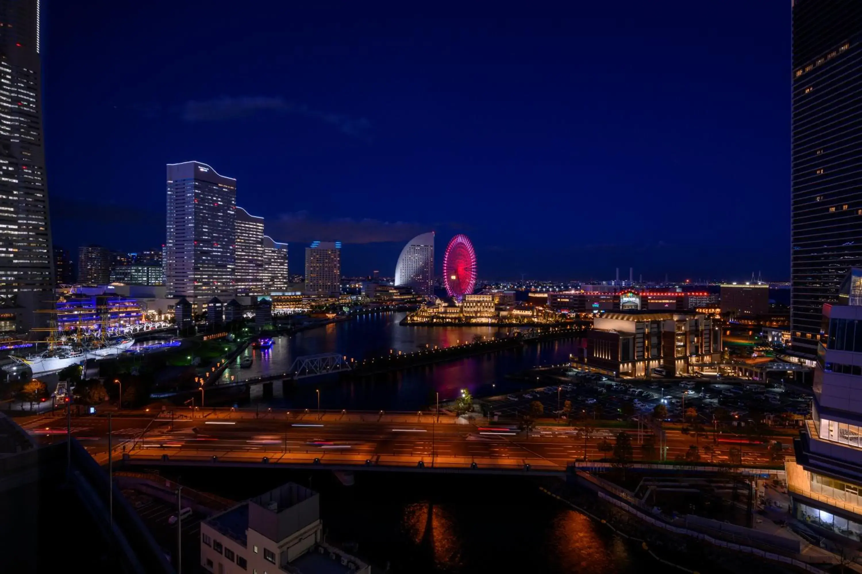 Sea view in Yokohama Sakuragicho Washington Hotel