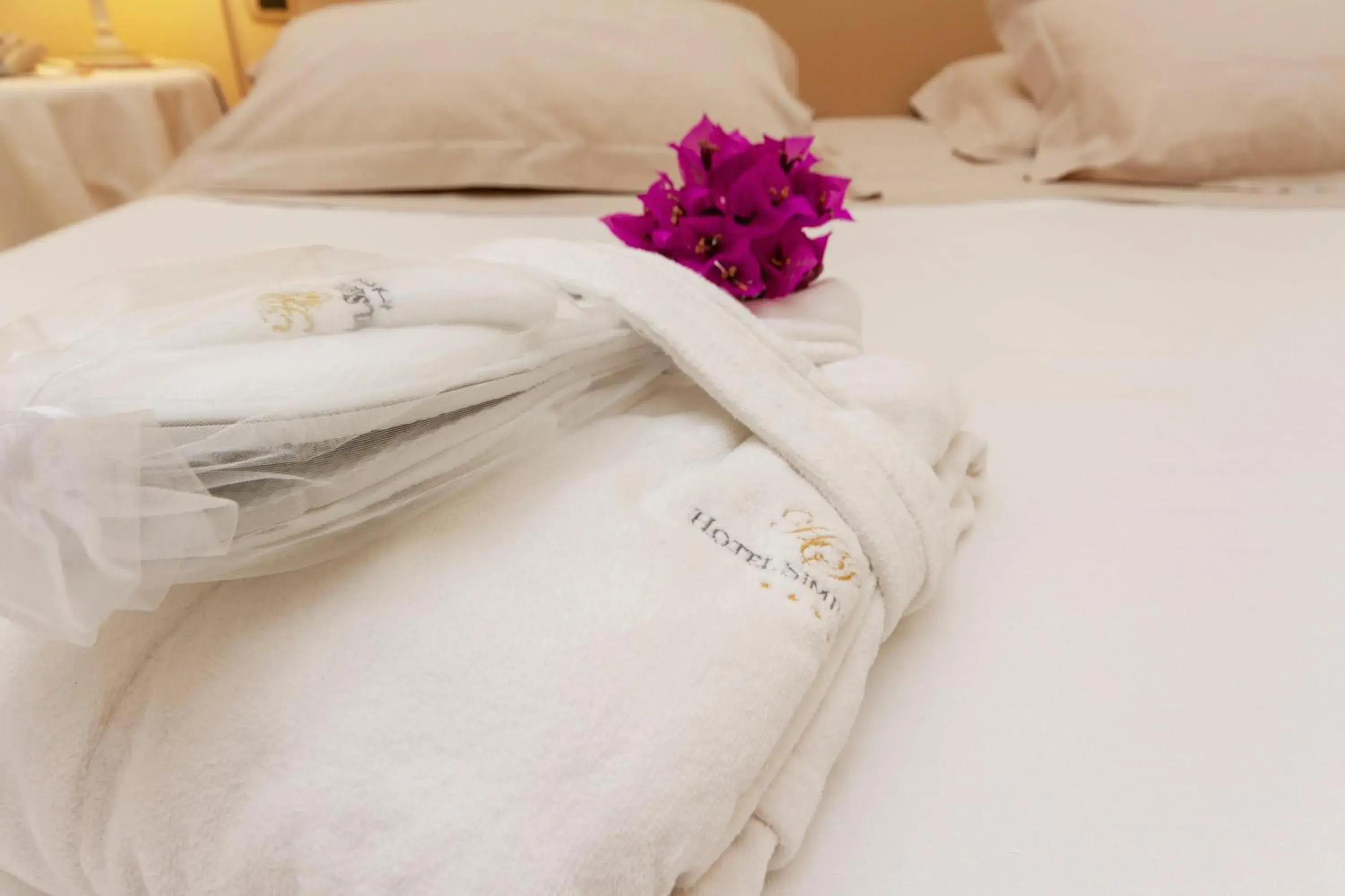 Bed in Hotel Simius Playa Bed in Hotel Simius Playa