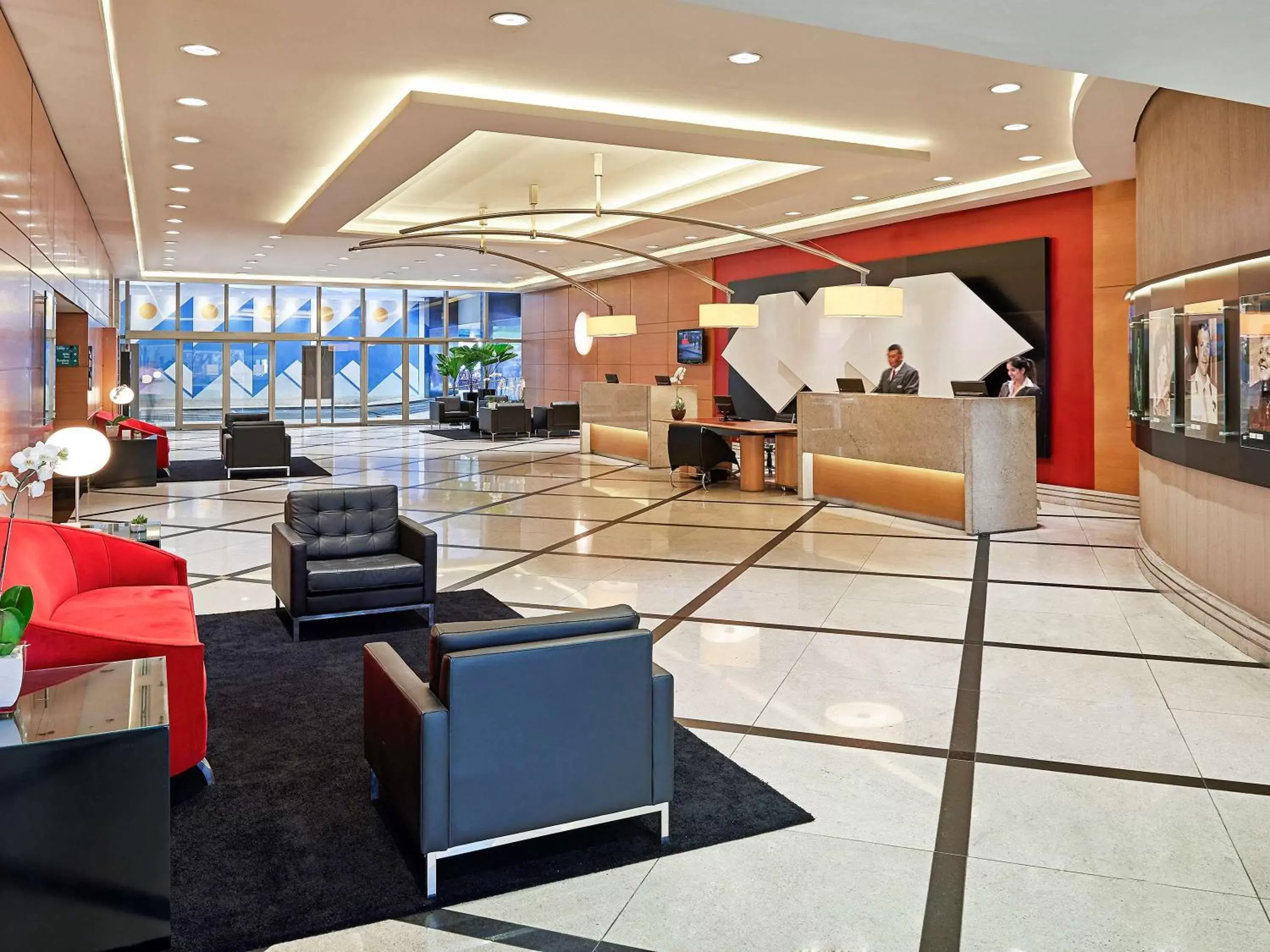 Property building, Lobby/Reception in Novotel Sao Paulo Jaragua Conventions