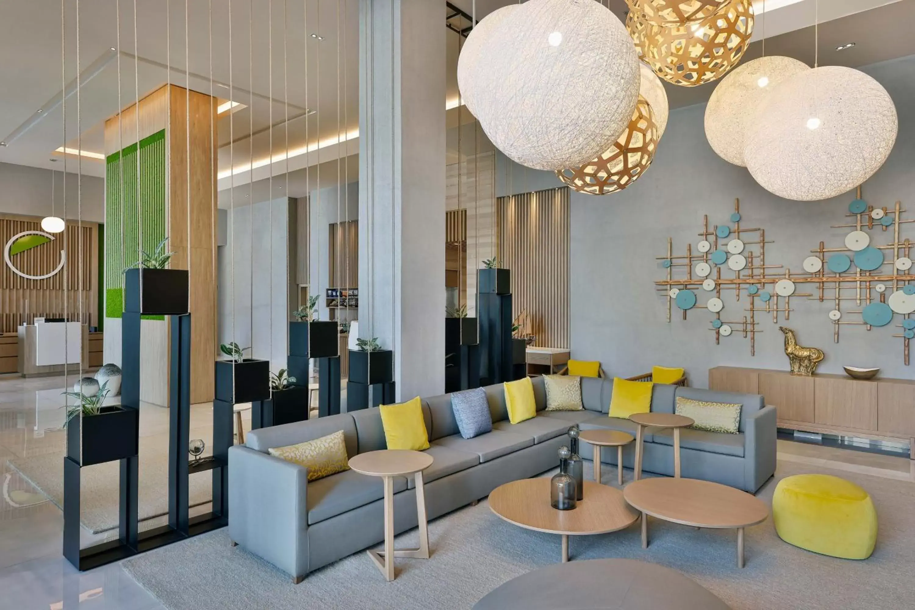 Lobby or reception, Lounge/Bar in Element Al Jaddaf, Dubai