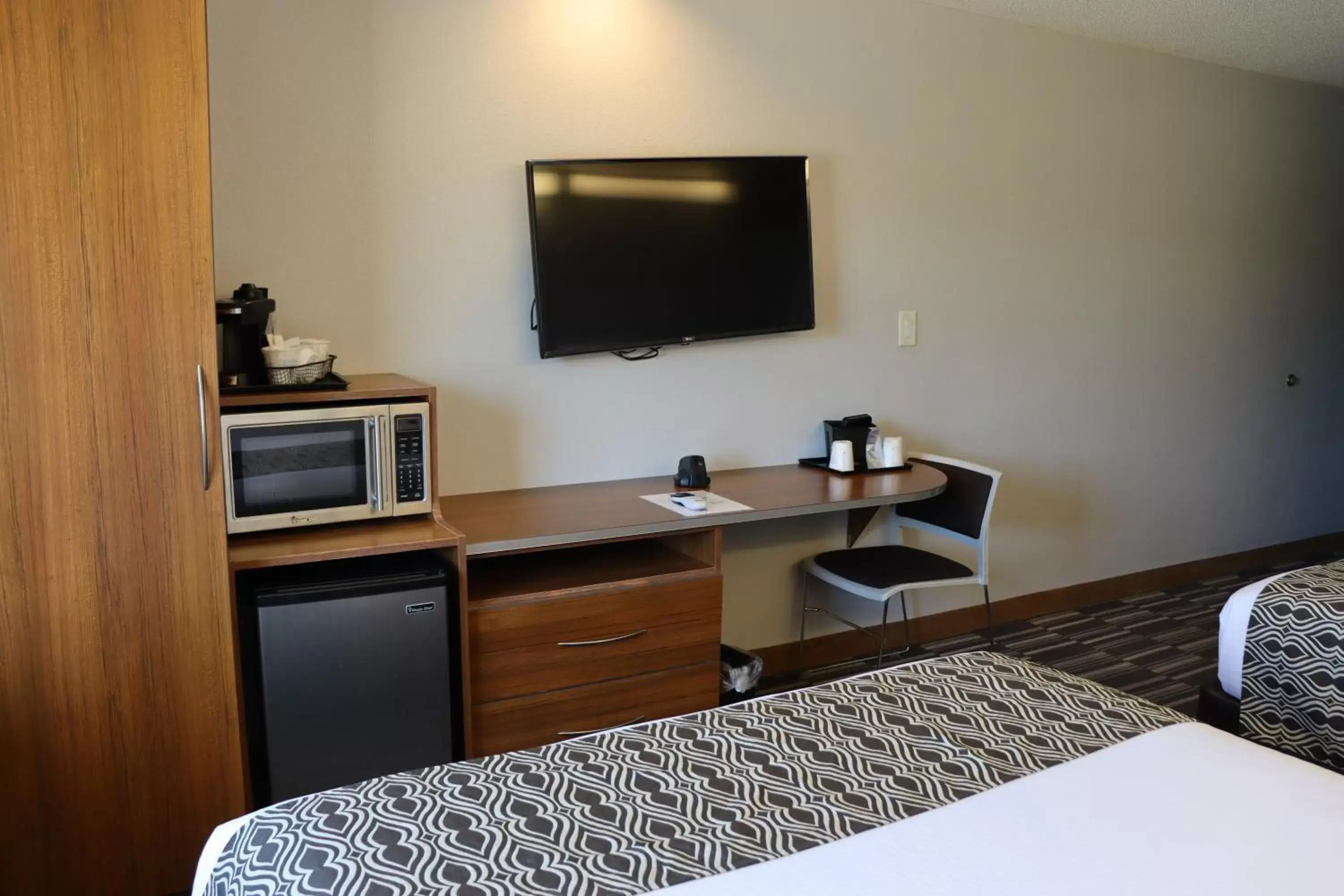 TV/Entertainment Center in Microtel Inn & Suites by Wyndham Columbus Near Fort Moore