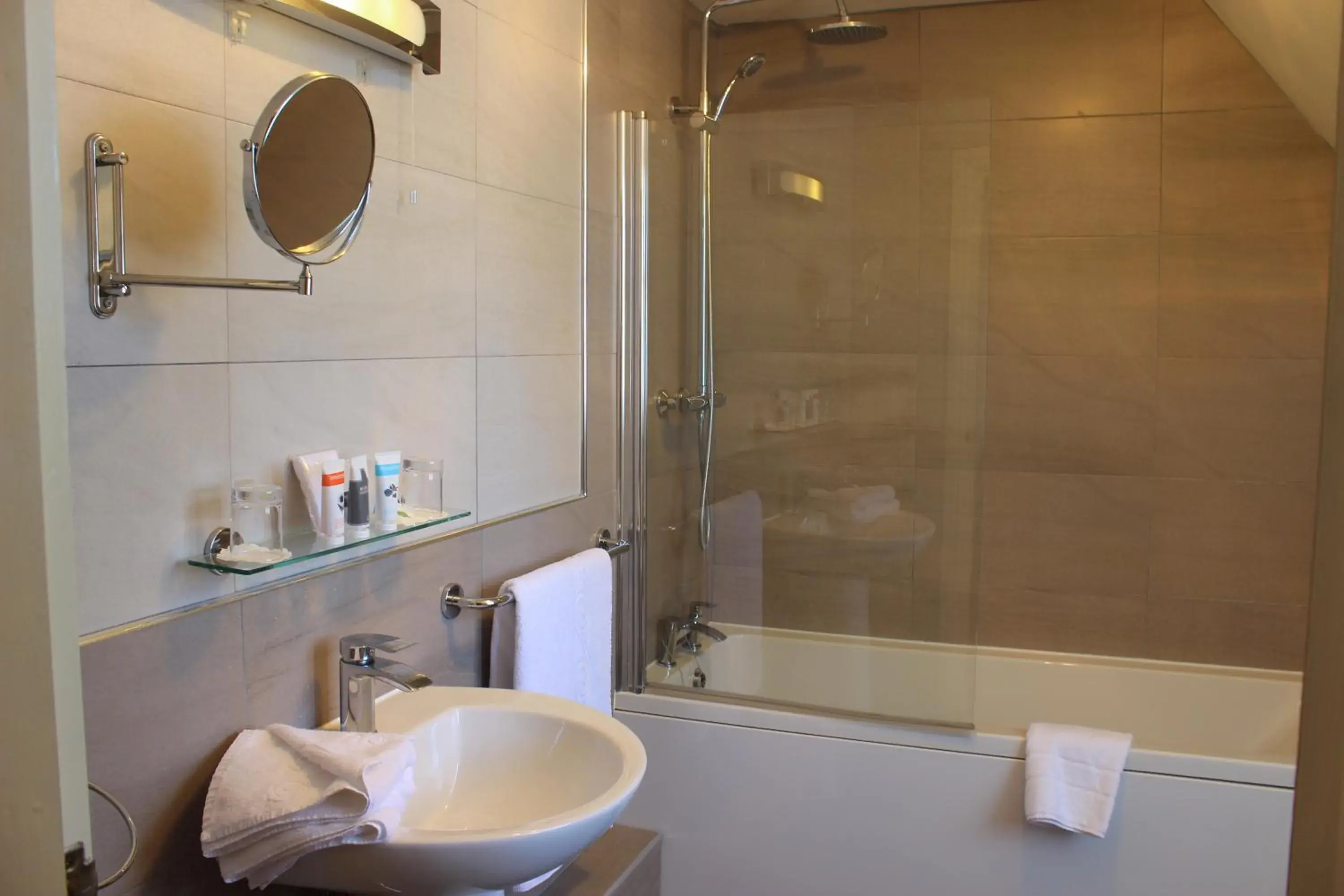 Shower, Bathroom in Weston Hall Hotel Sure Hotel Collection by Best Western