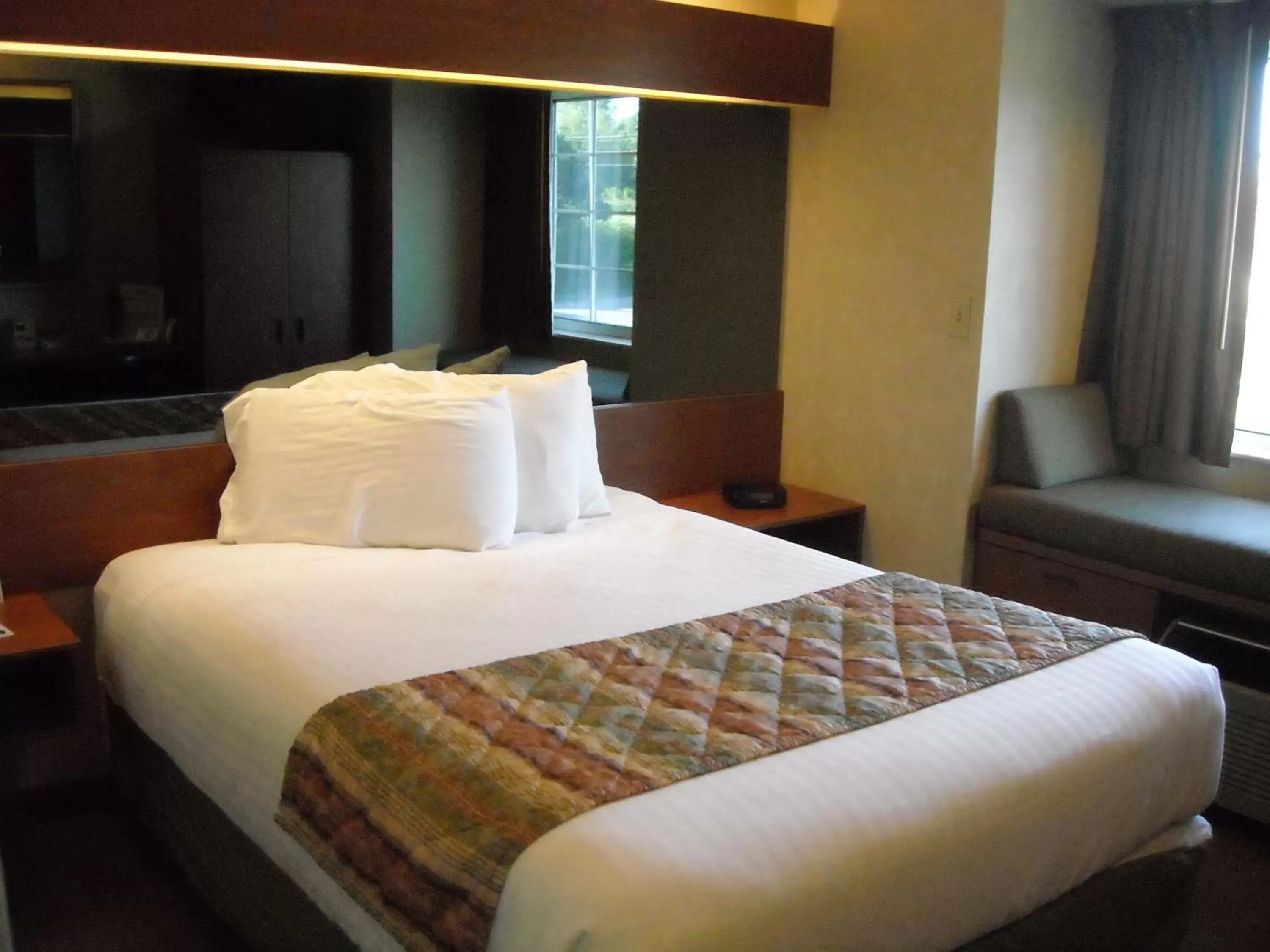 Bed in Microtel Inn & Suites Springville