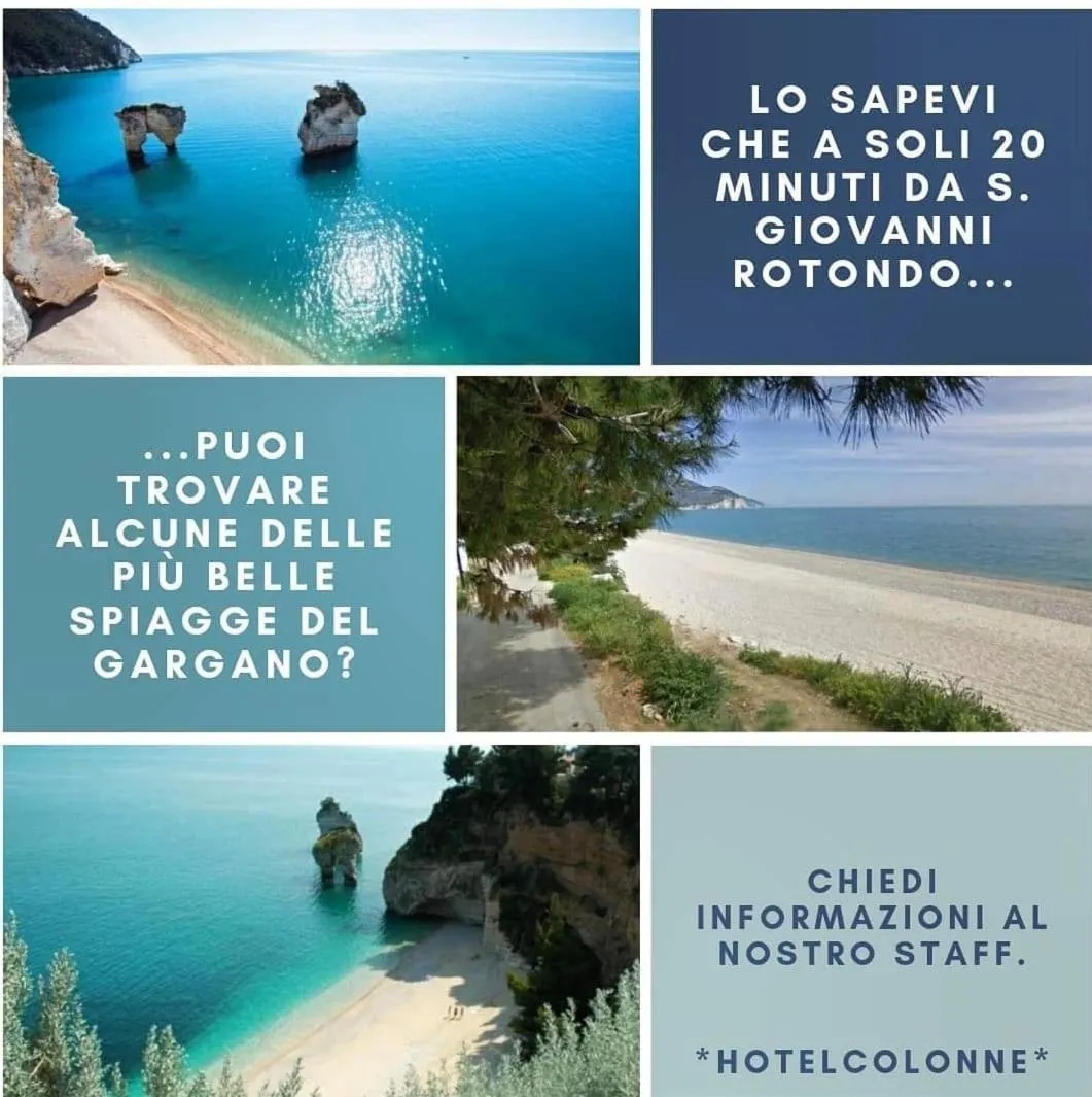 Beach in Hotel Colonne