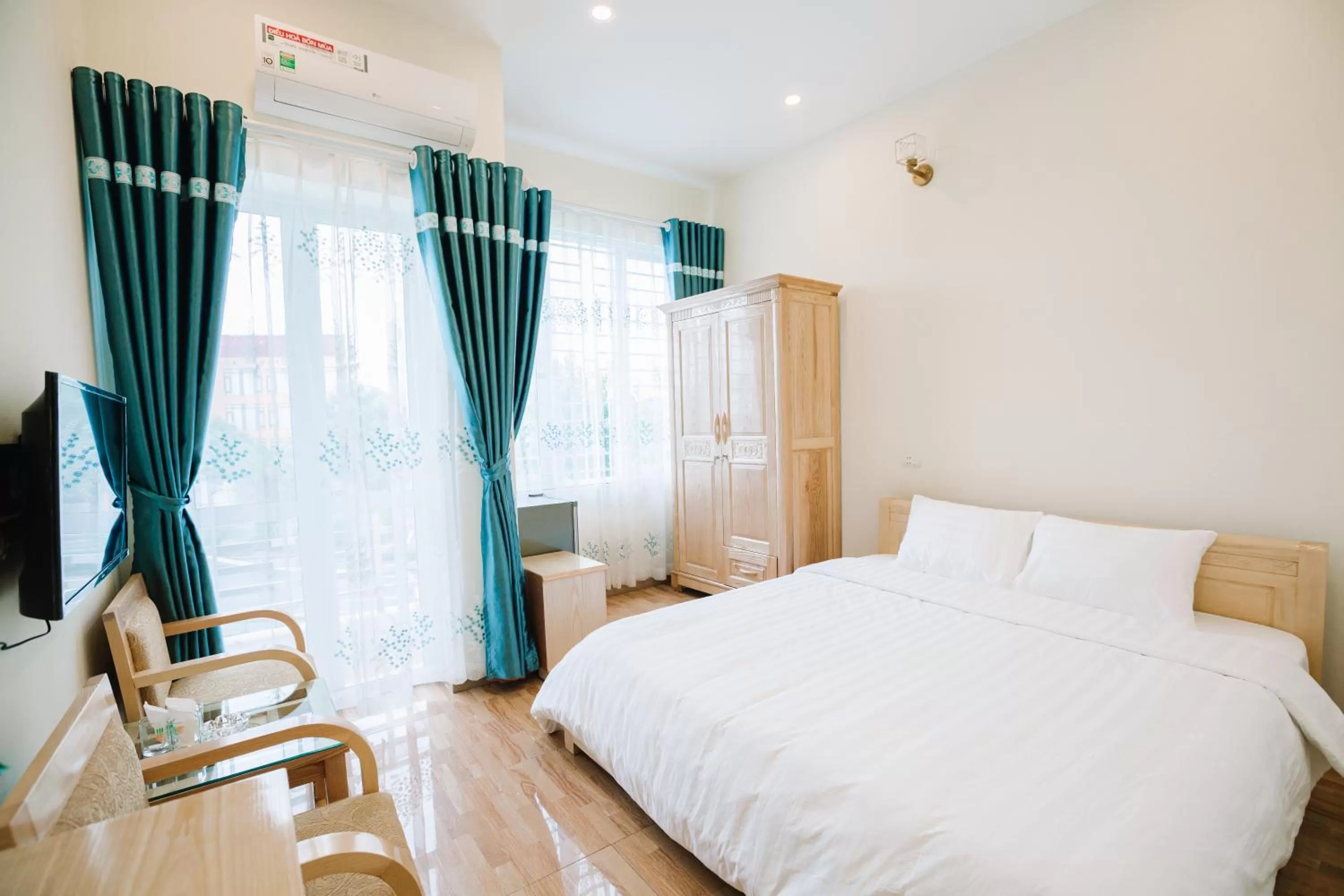 Bed in La Teisu Airport Hotel