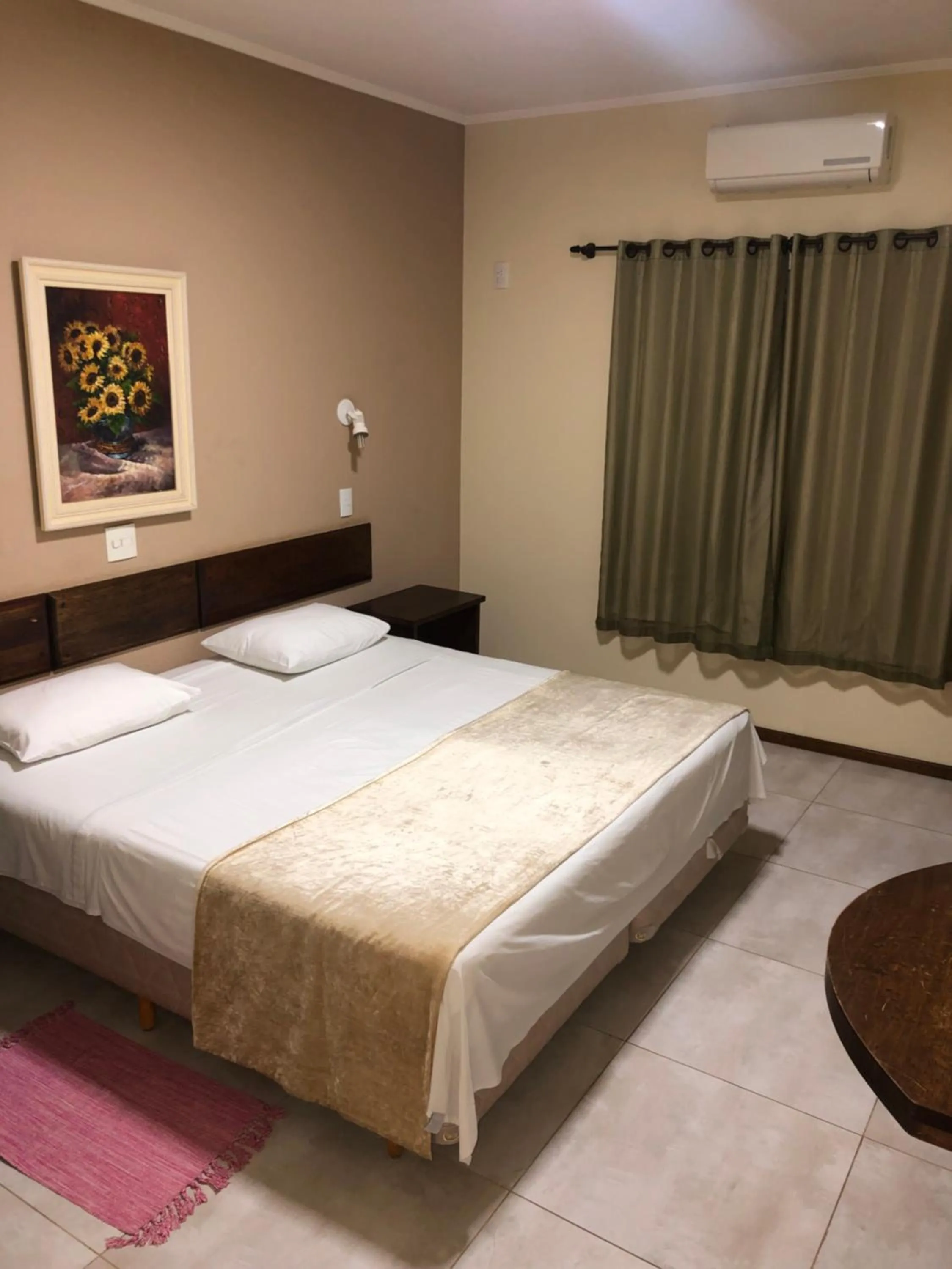 Bed in Mariá Plaza Hotel