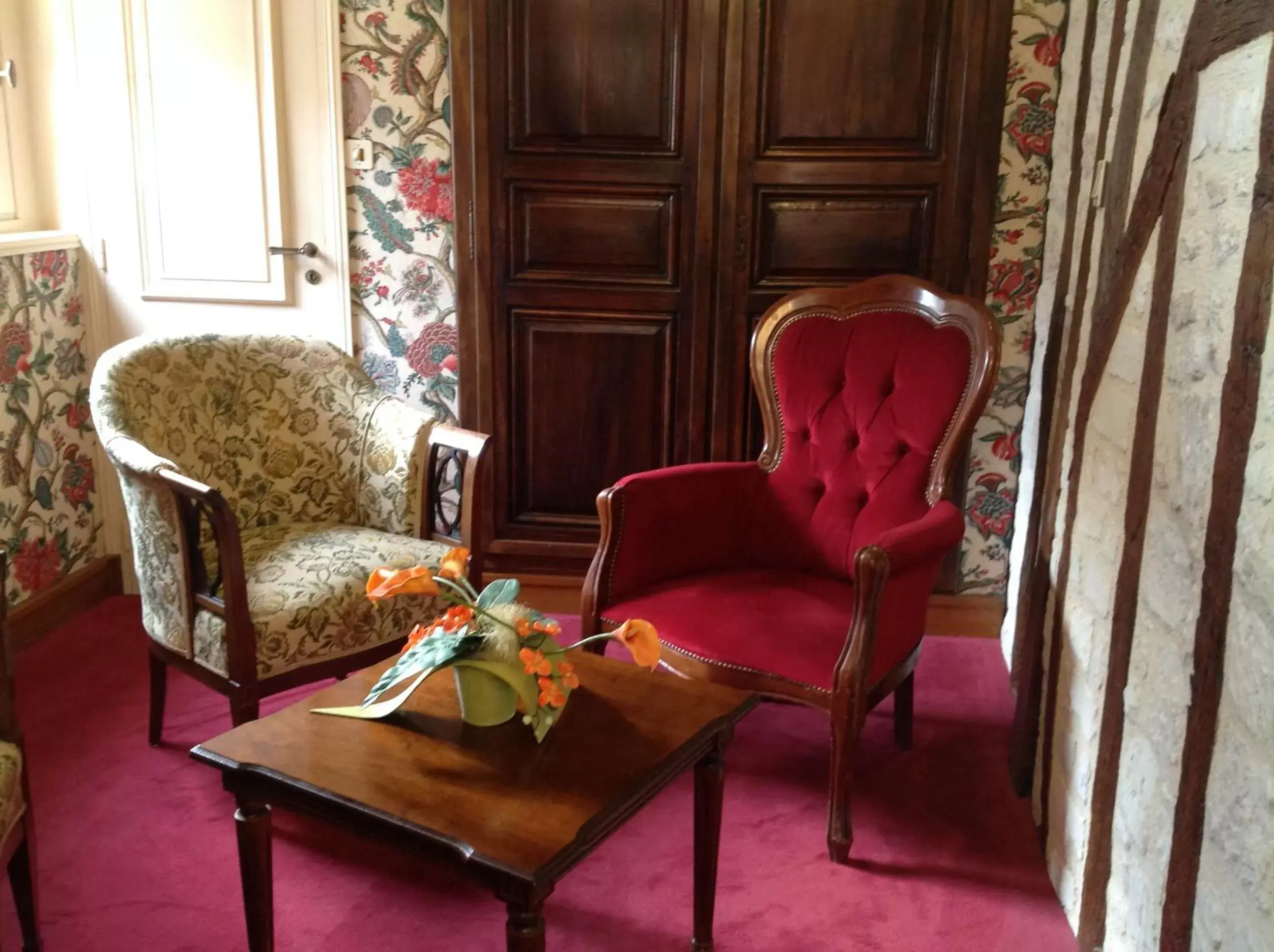 Living room in Best Western Hôtel De France