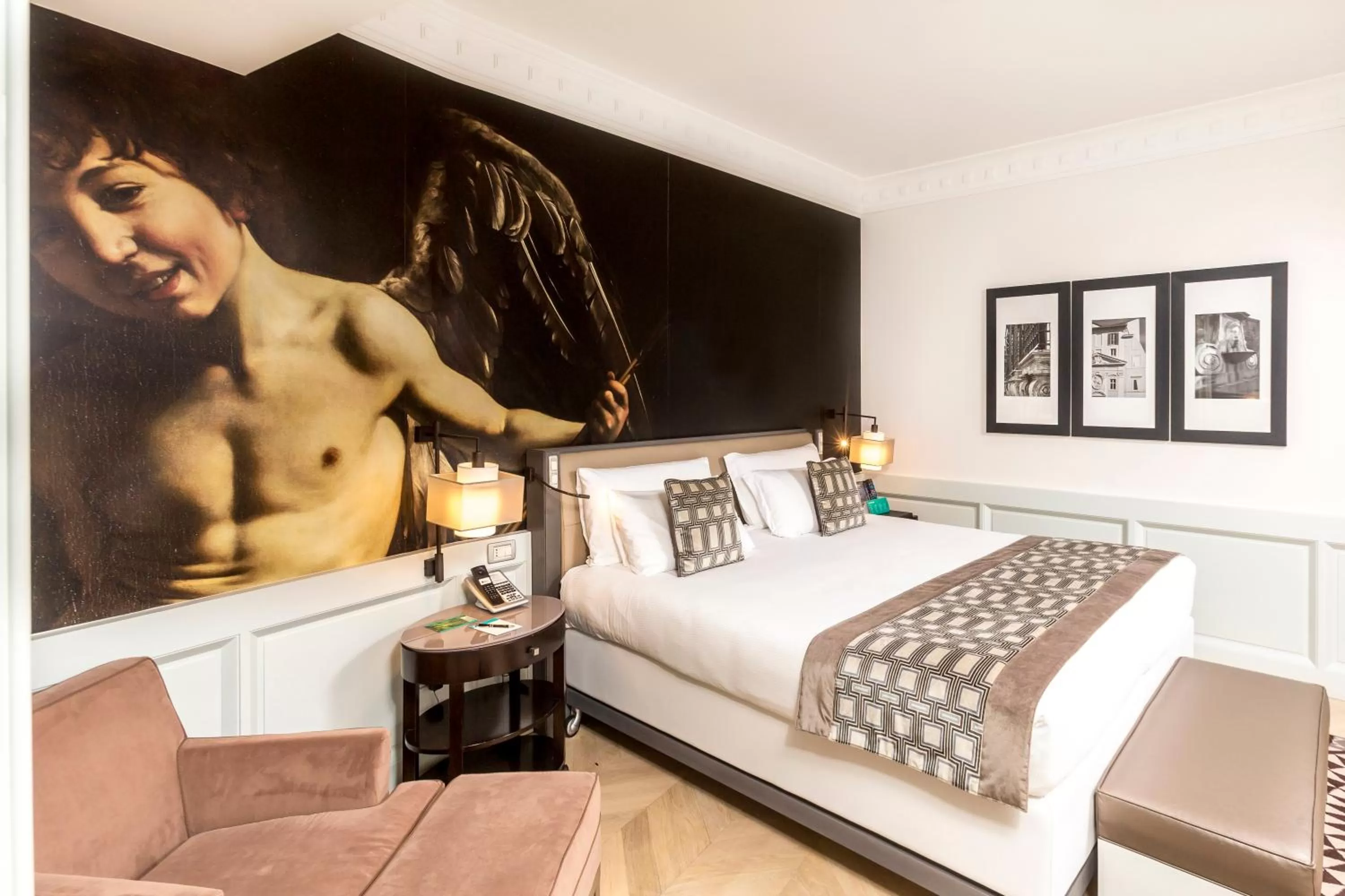 Photo of the whole room, Bed in Hotel Indigo Rome - St. George by IHG