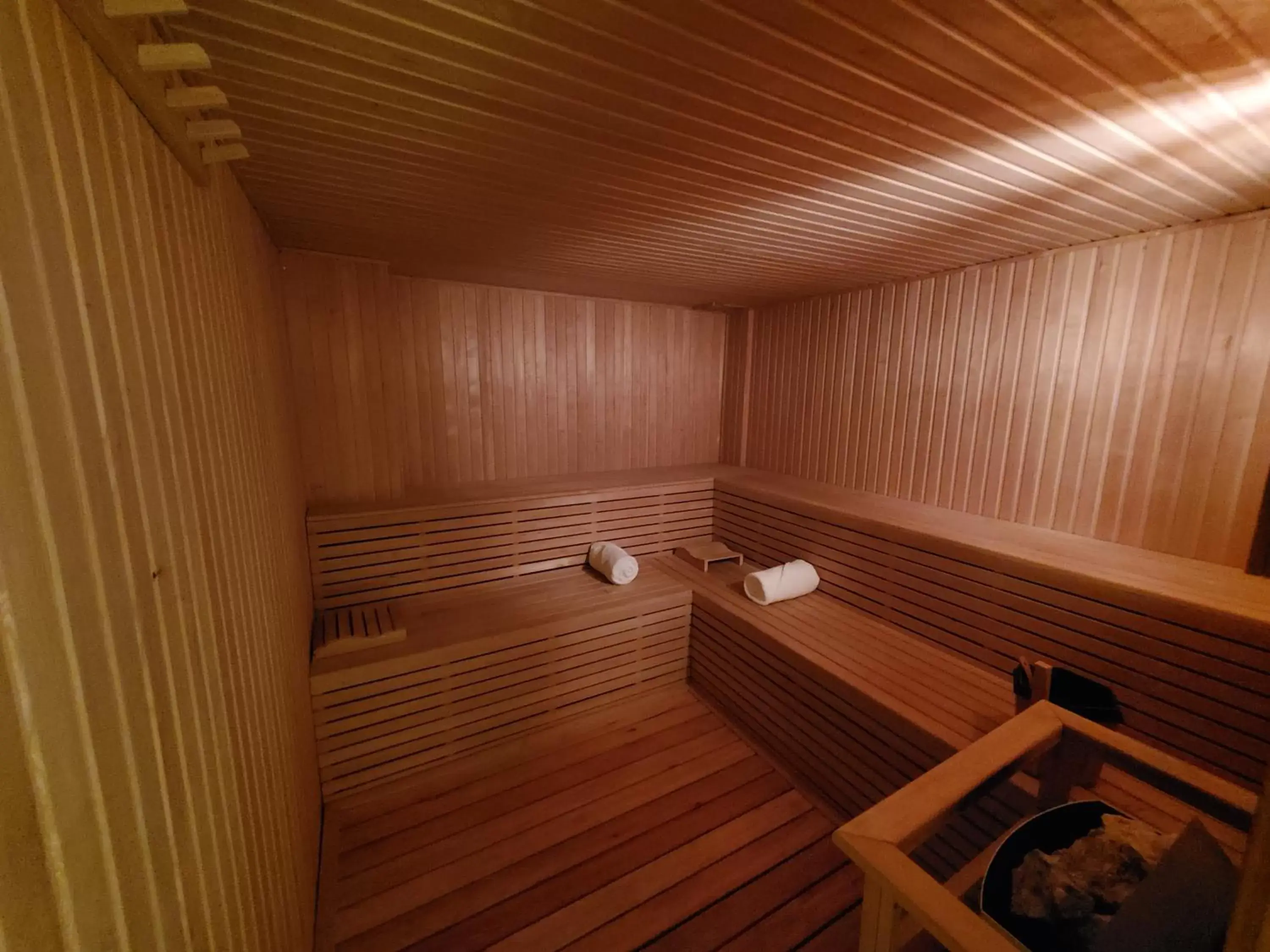 Sauna in Agua del Corral Hotel & Spa