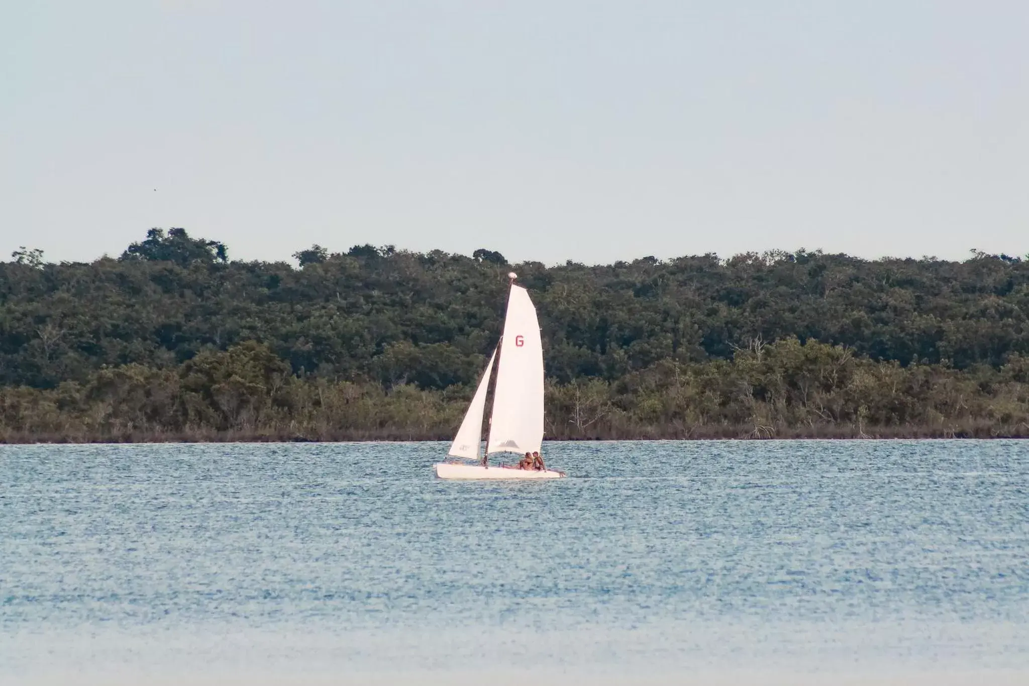 Natural landscape, Windsurfing in Khaban Bacalar Hotel Boutique