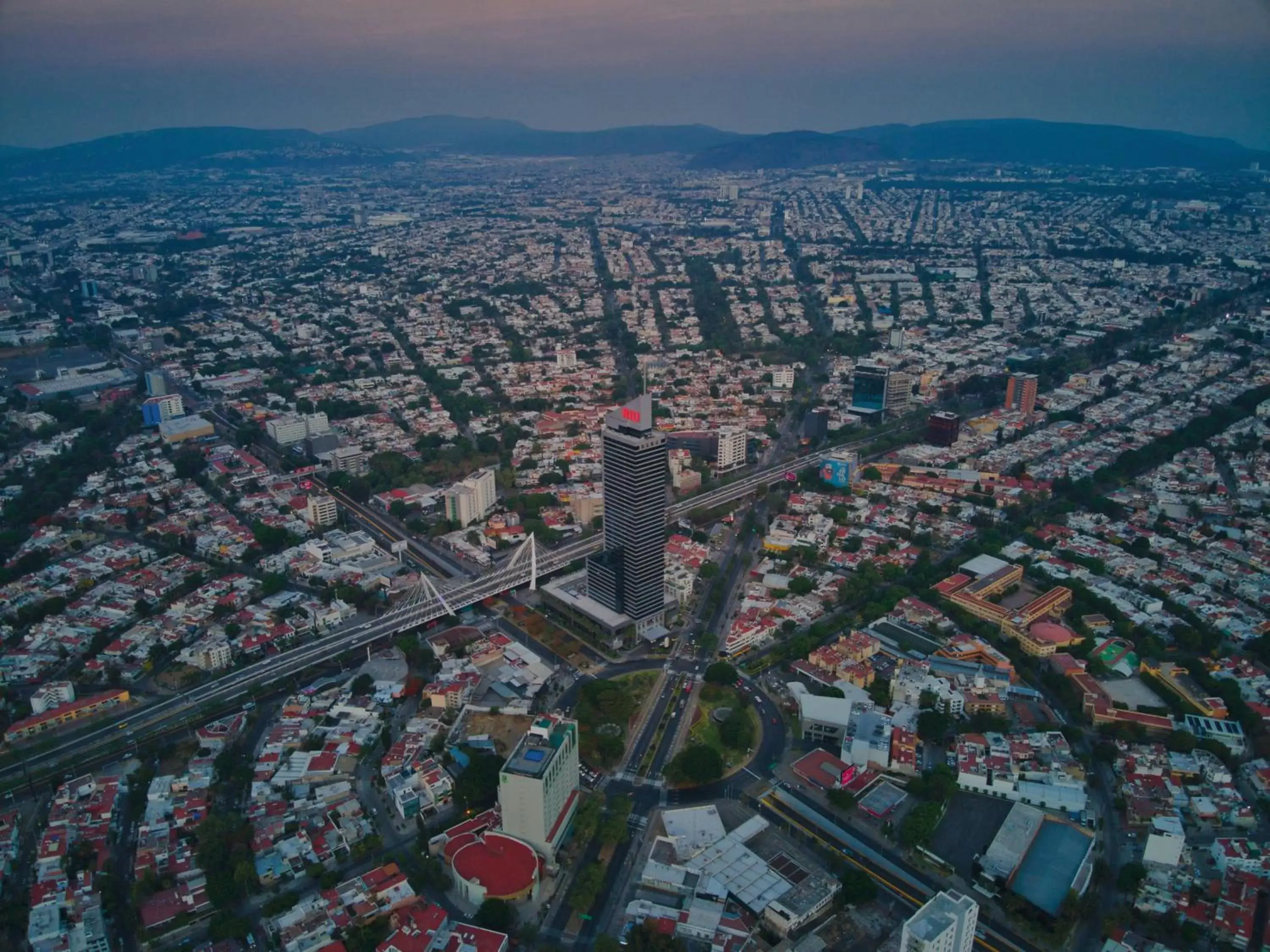 Property building, Bird's-eye View in Riu Plaza Guadalajara