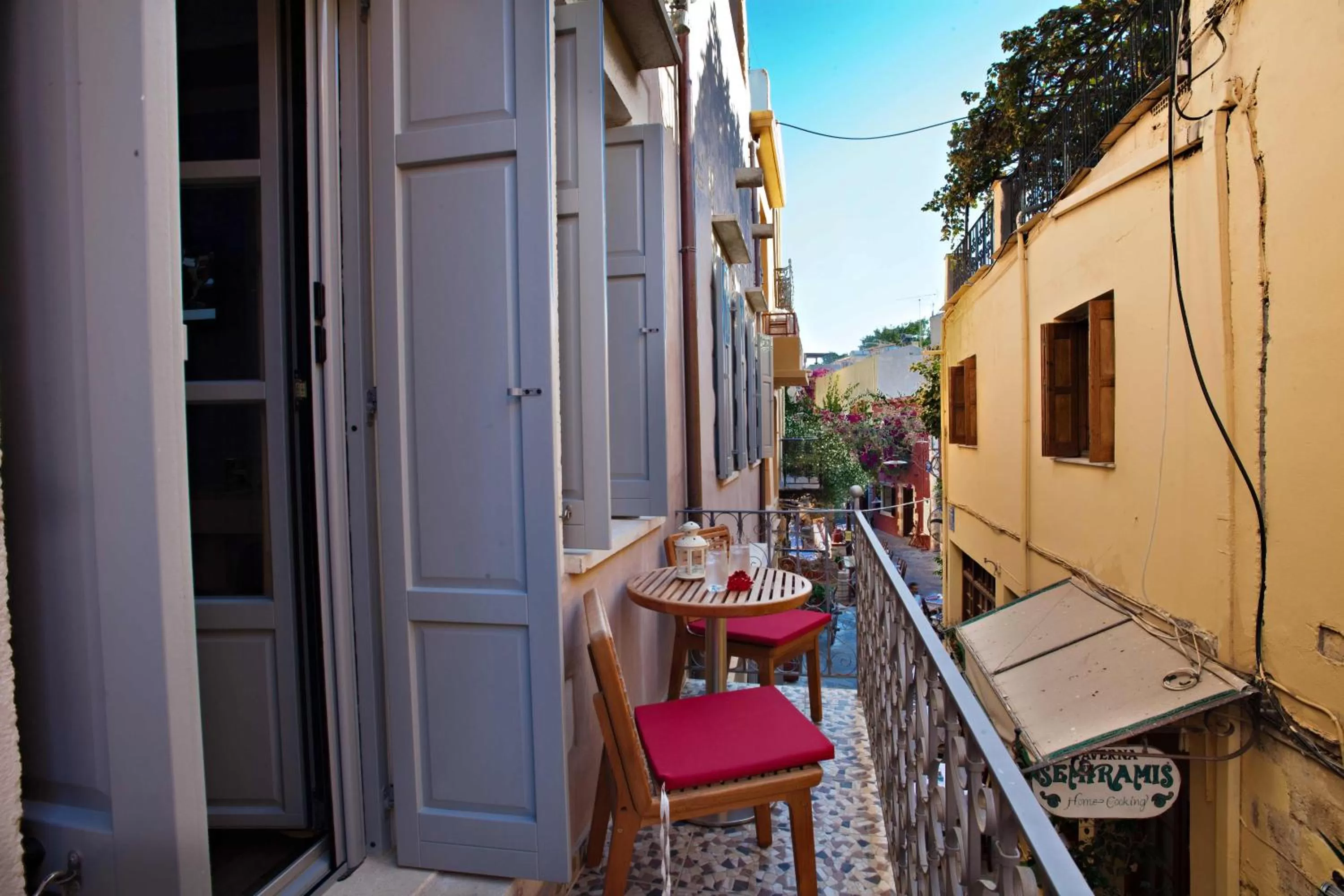 Balcony/Terrace in Elia Fatma Boutique Hotel