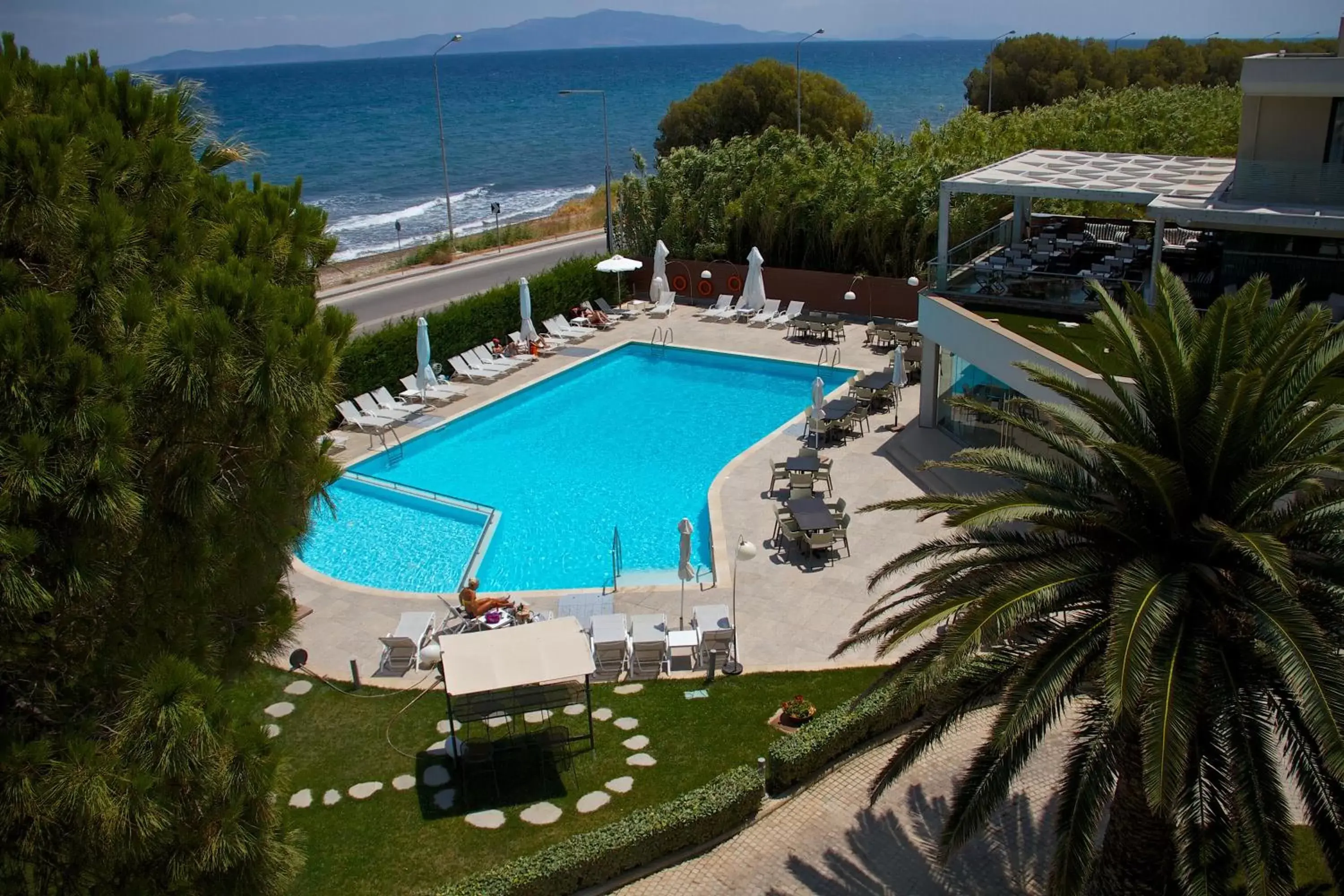 Bird's eye view in Elysion Hotel Bird's eye view in Elysion Hotel
