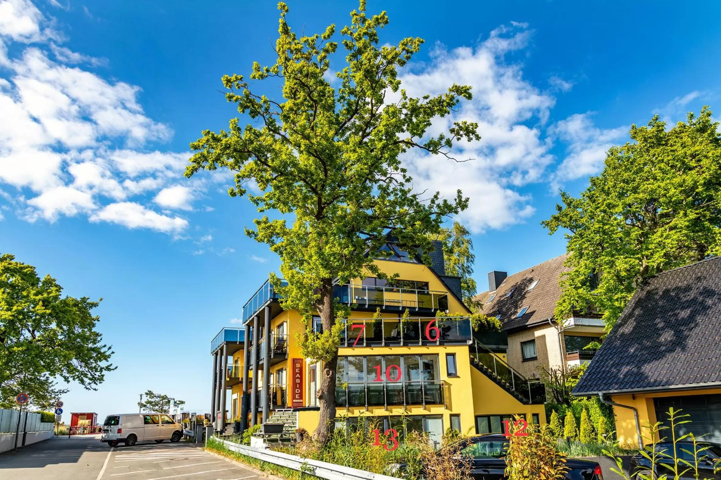 Property building in Seaside-Strandhotel