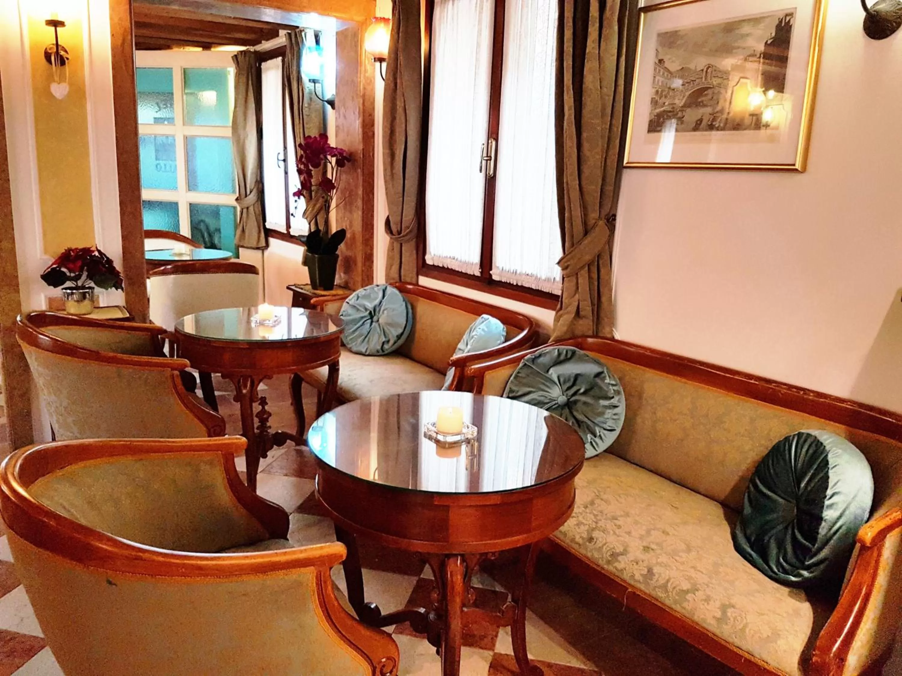 Lounge or bar, Restaurant/Places to Eat in Hotel San Gallo