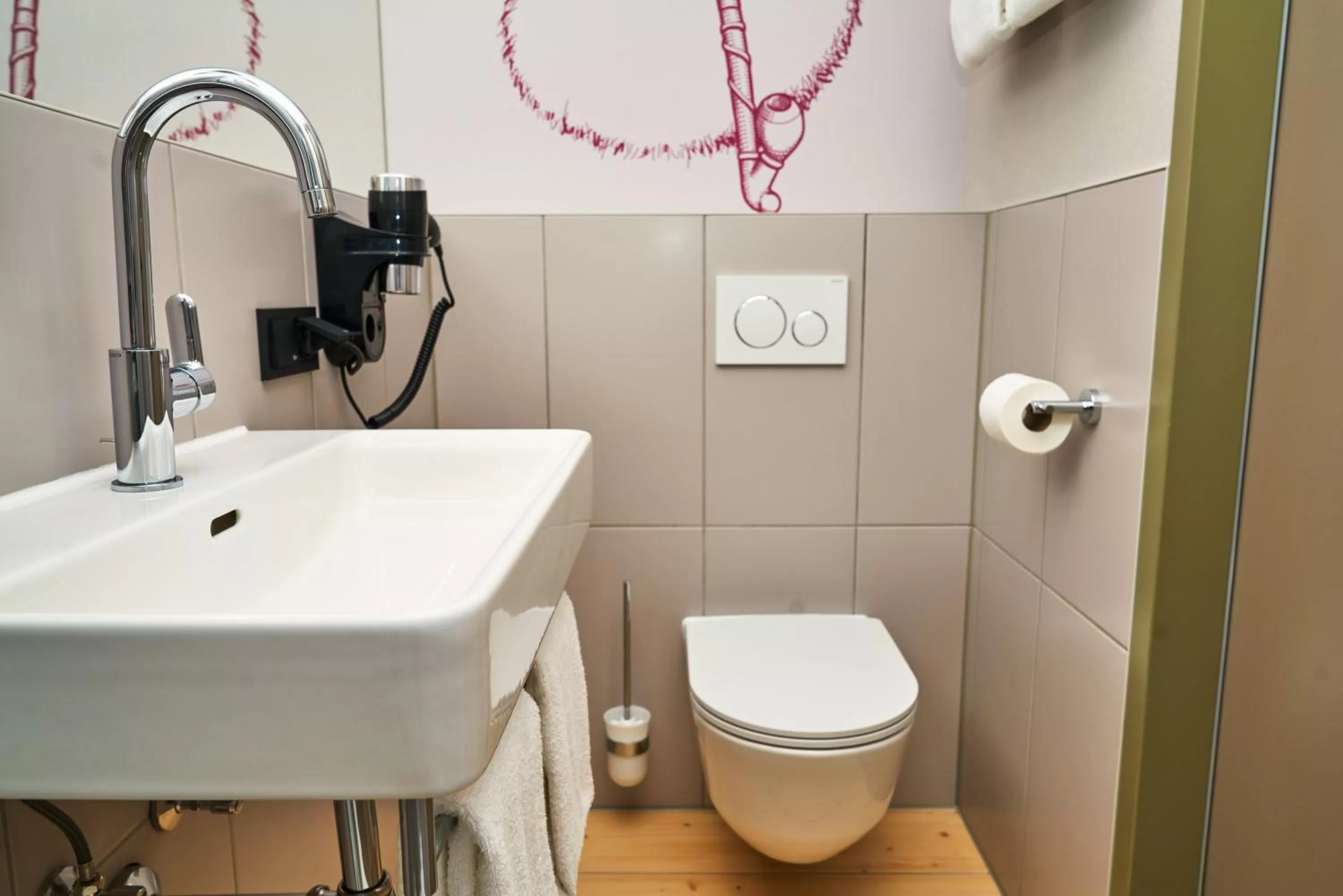 Bathroom in McDreams Hotel München-Nord