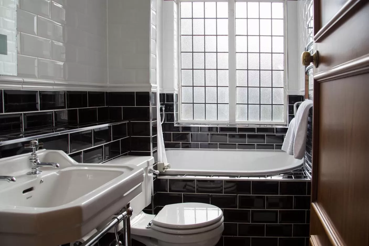 Bathroom in Best Western Plough and Harrow Hotel