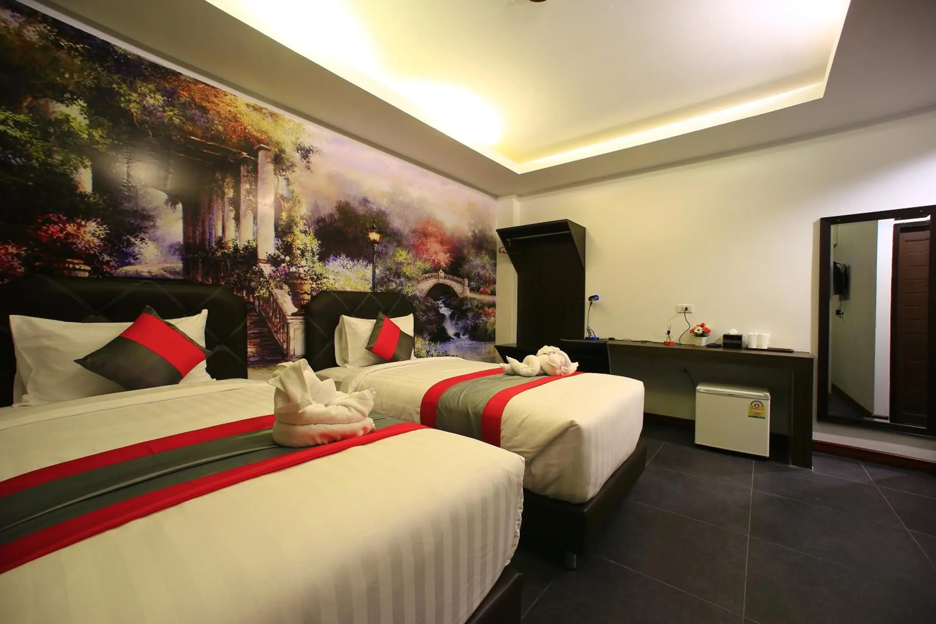 Bed in D11Hotel