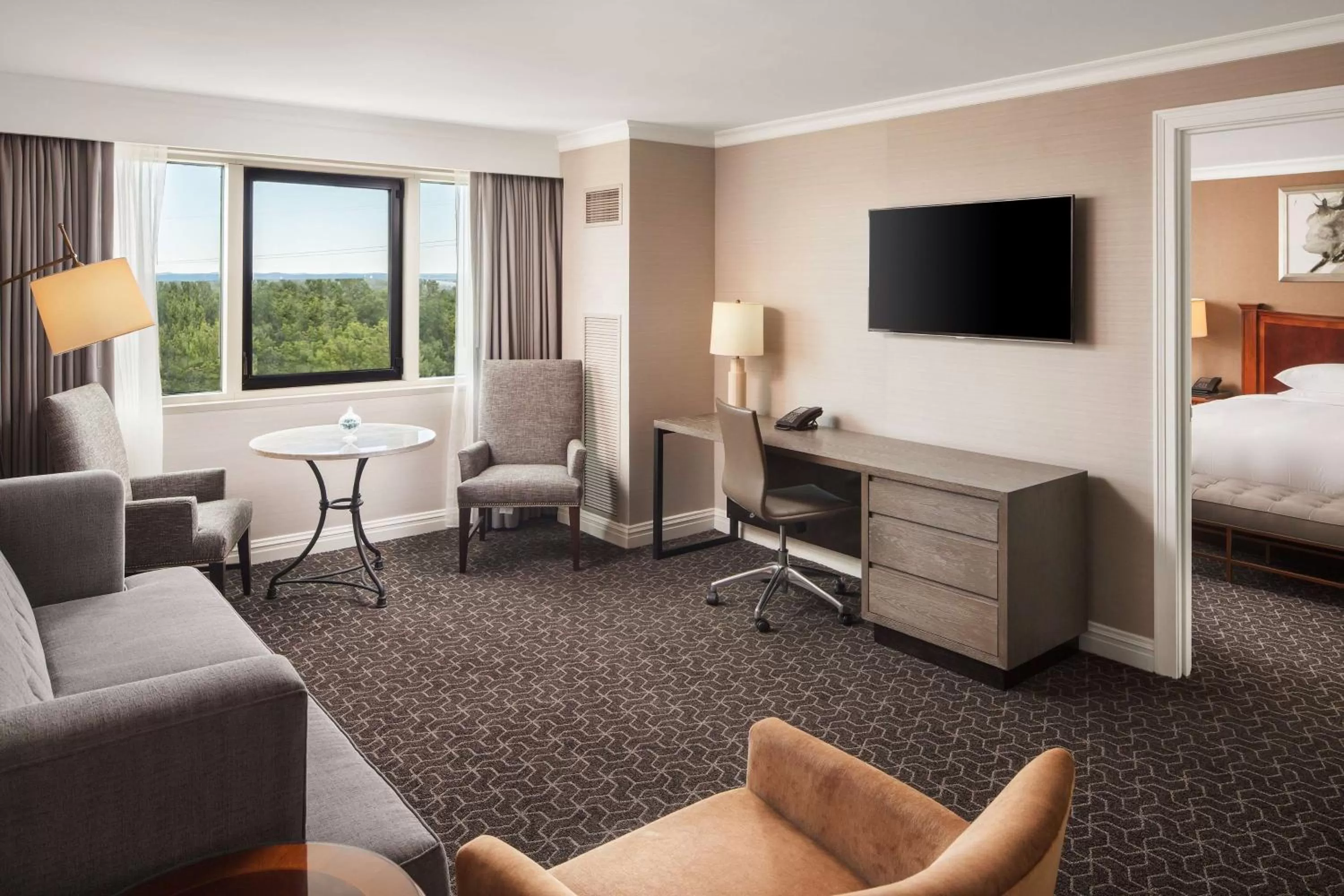 Bedroom, Bed in Hilton Short Hills