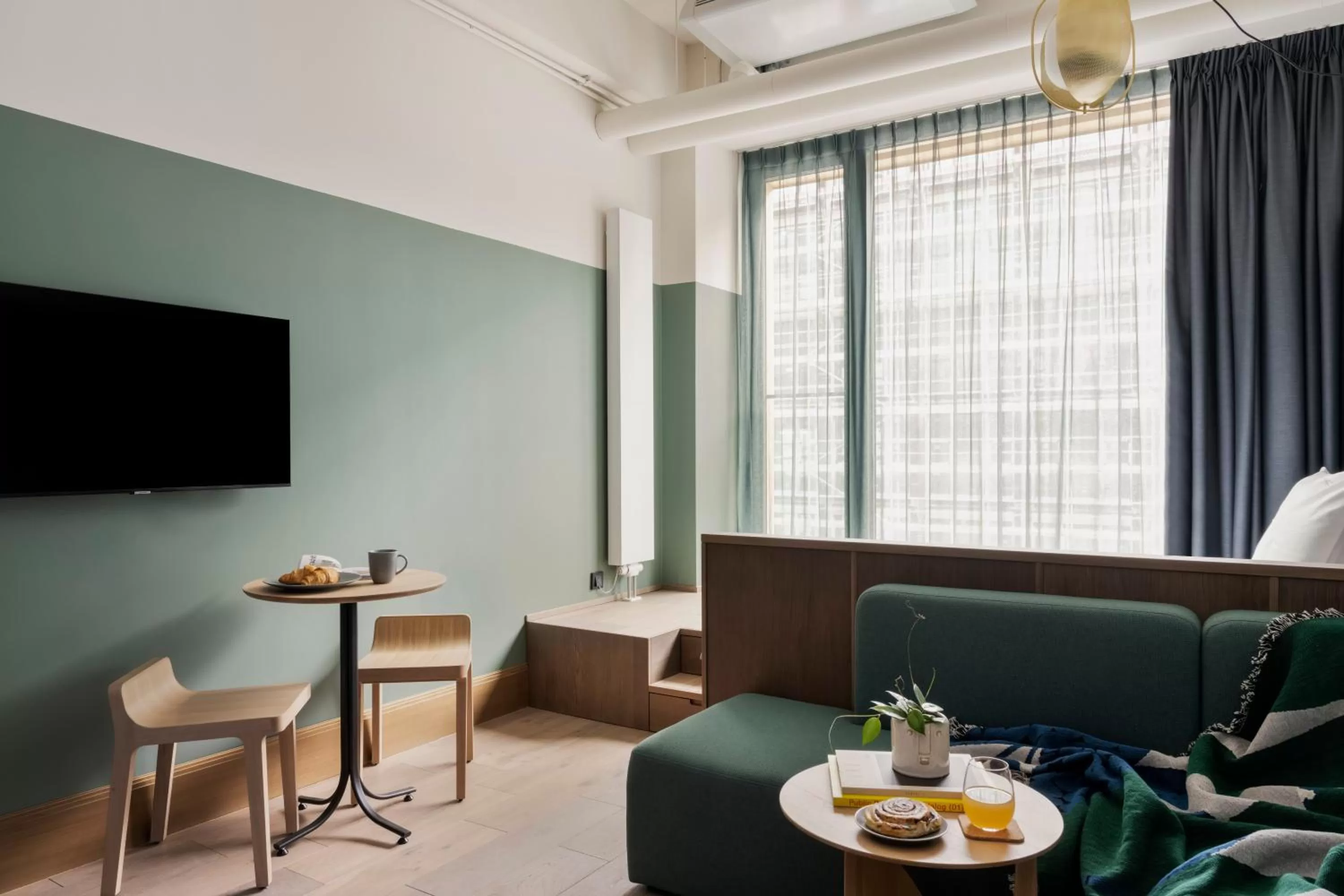 Living room in WunderLocke Munich