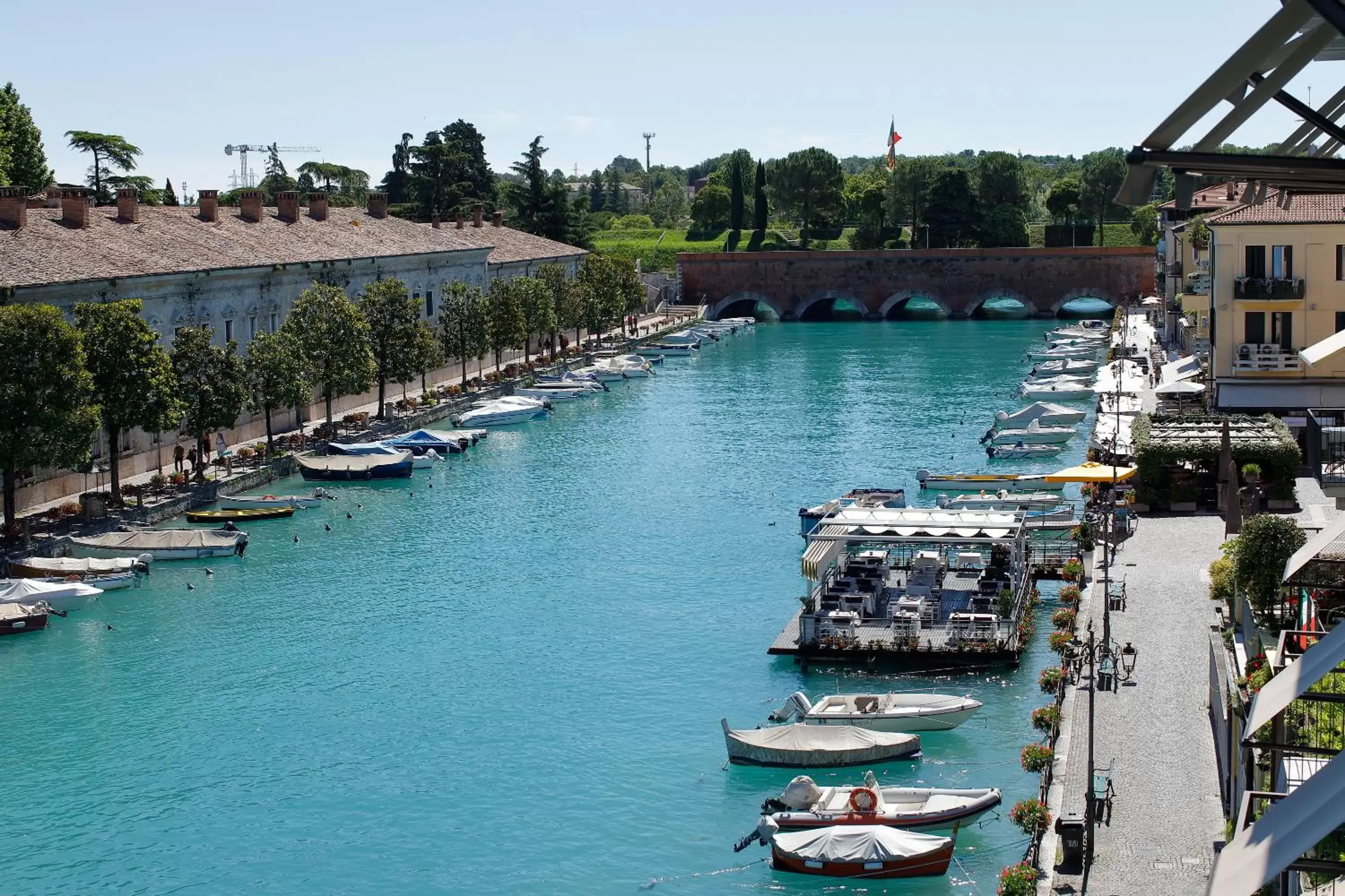 Lake view in Hotel Bell'arrivo