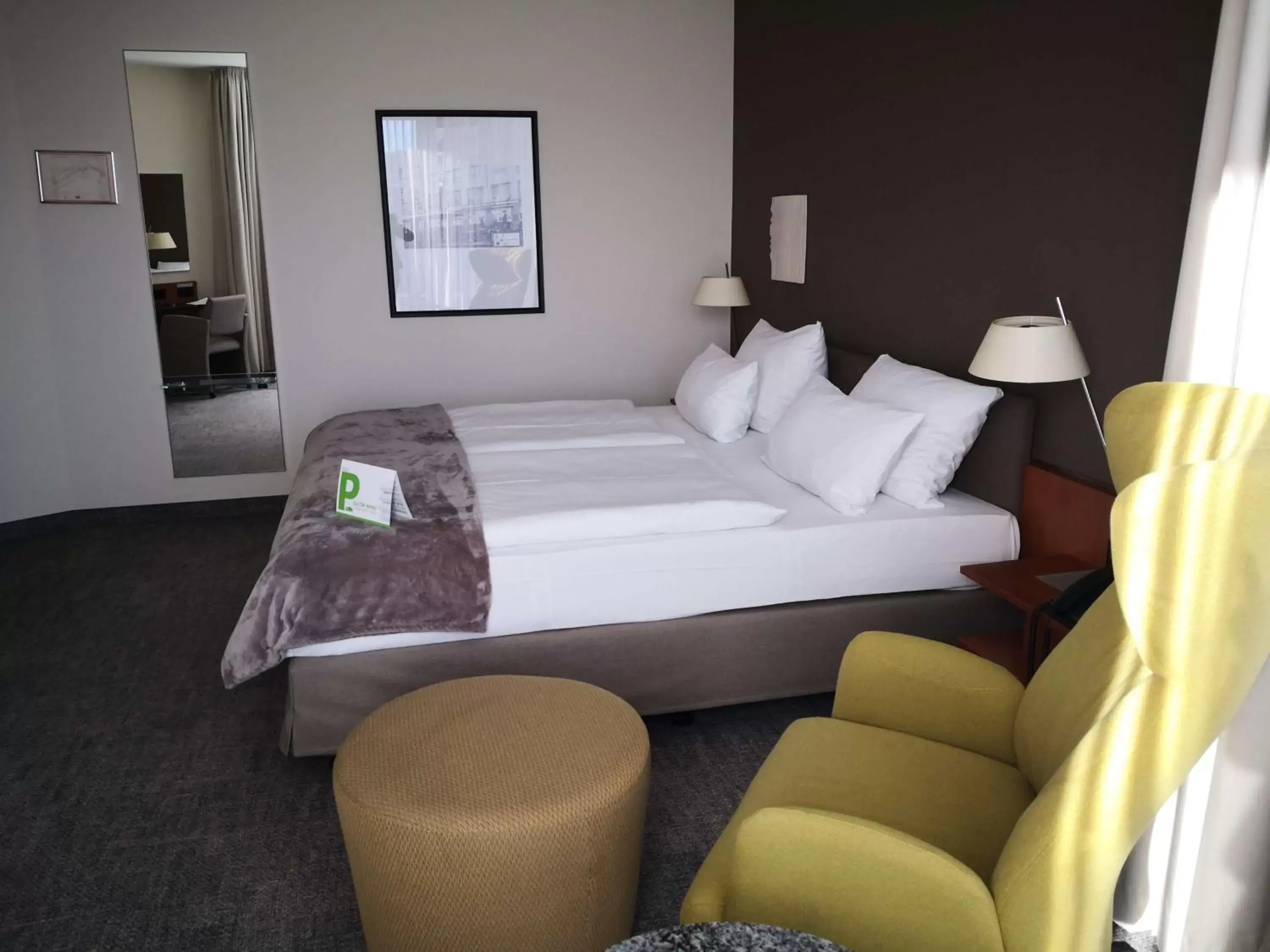 Bedroom, Bed in First Inn Hotel Zwickau