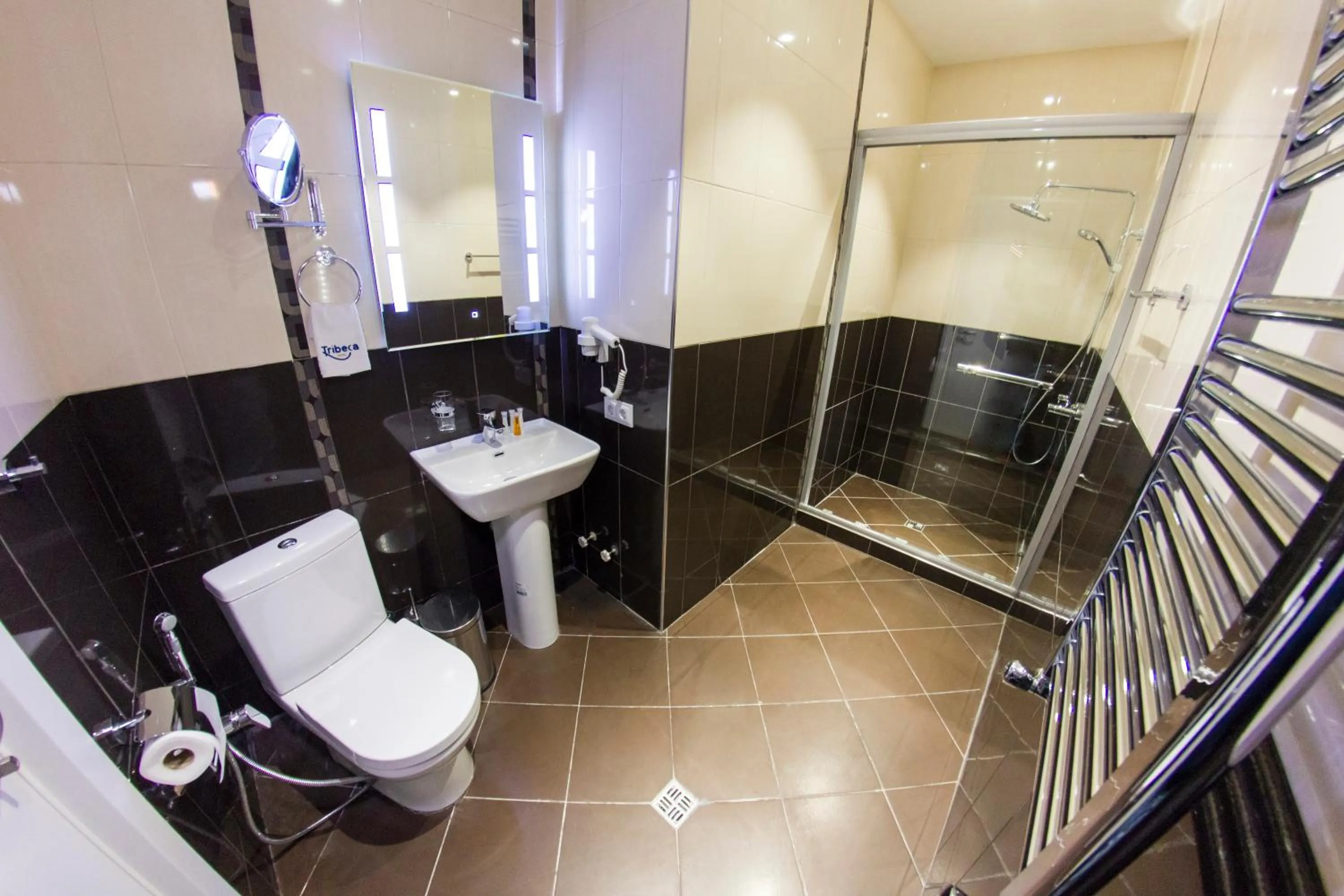 Shower in Tribeca Hotel