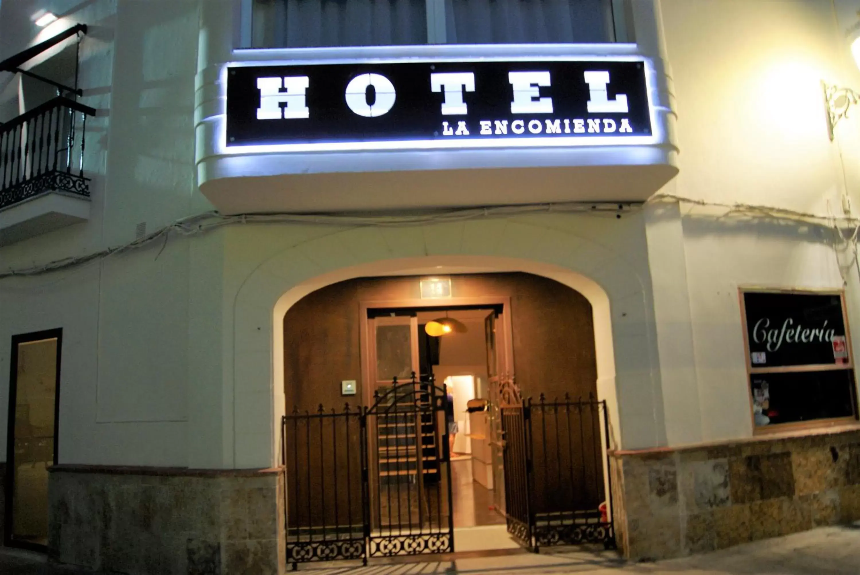 Facade/entrance in Hotel La Encomienda