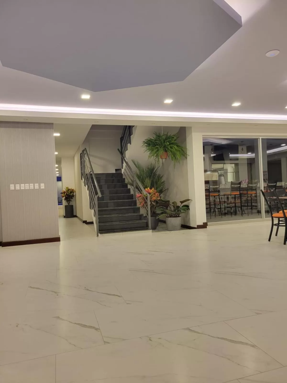 Lobby or reception in Hotel Cayuga