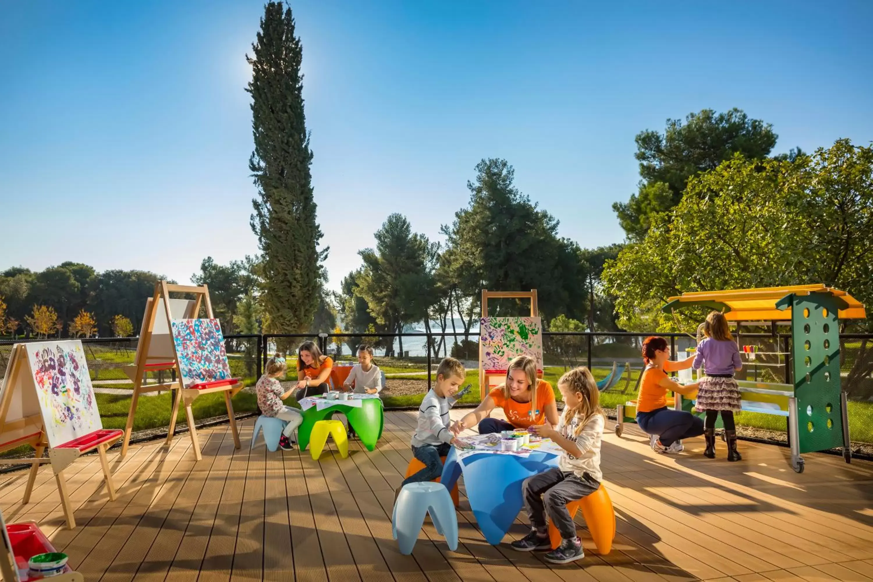 Children play ground, Restaurant/Places to Eat in Maistra Select Family Hotel Amarin