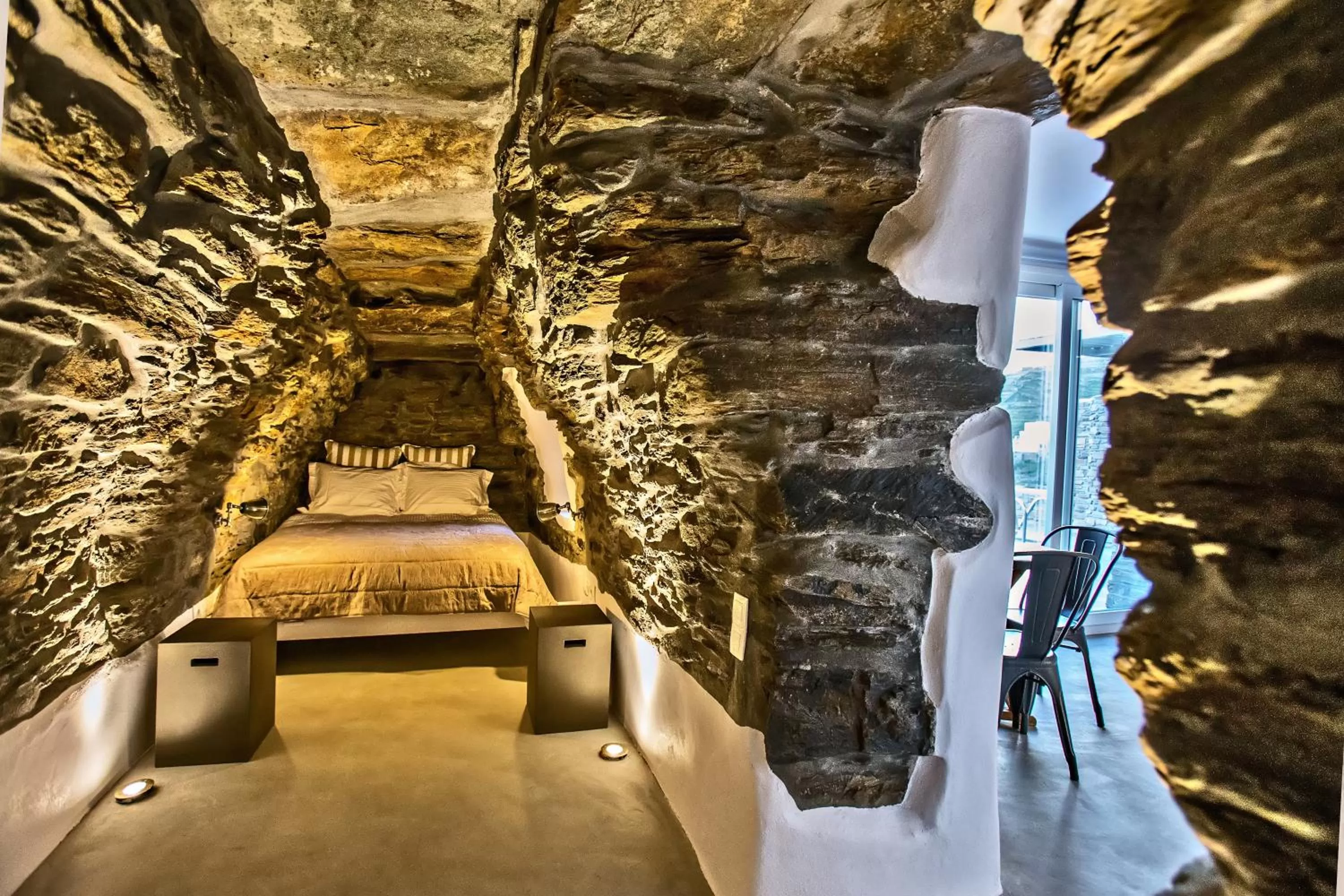 Bedroom, Bed in Aeolis Tinos Suites