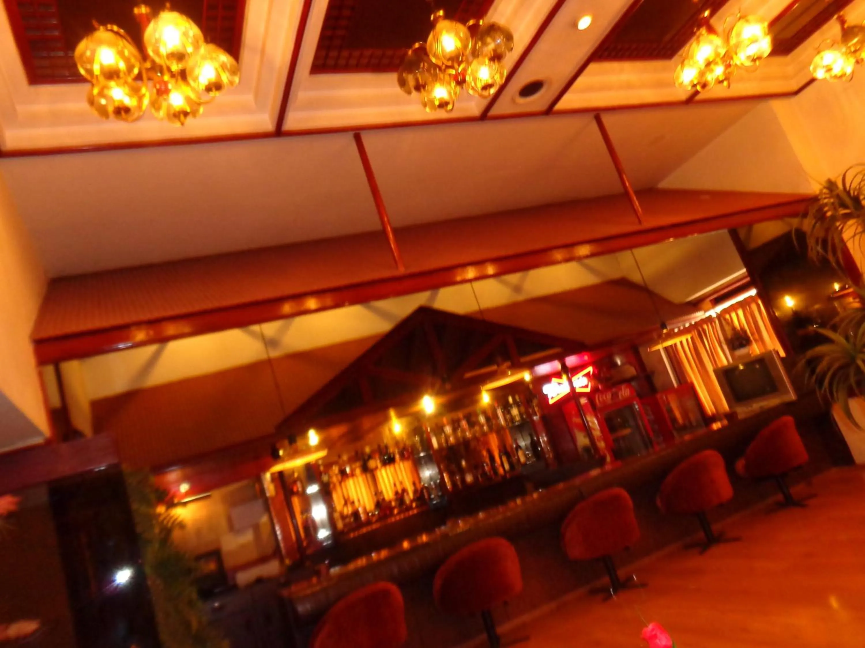 Lounge or bar in Hotel Poonja International