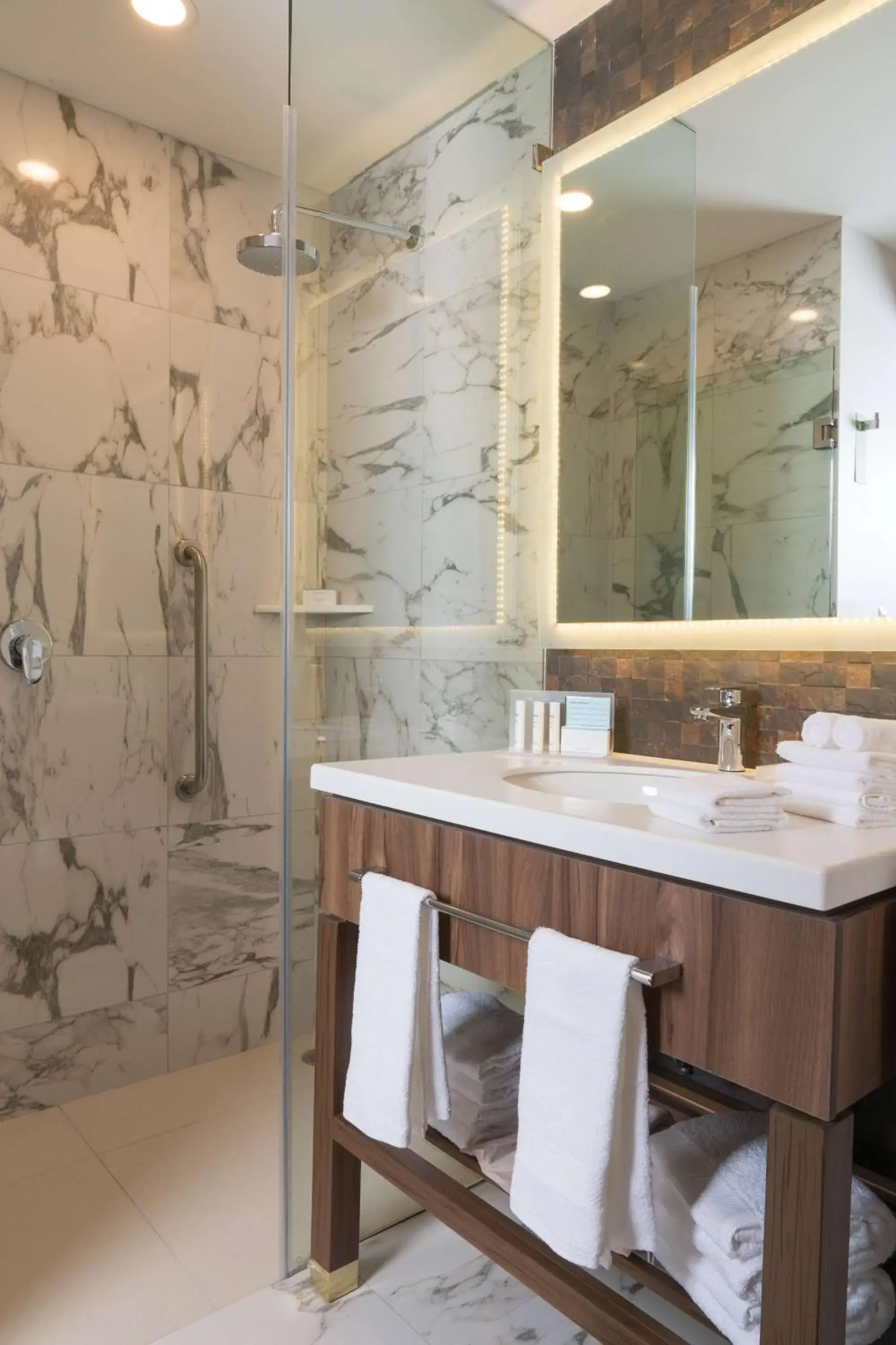 Bathroom, Dining Area in Hampton Inn by Hilton Irapuato