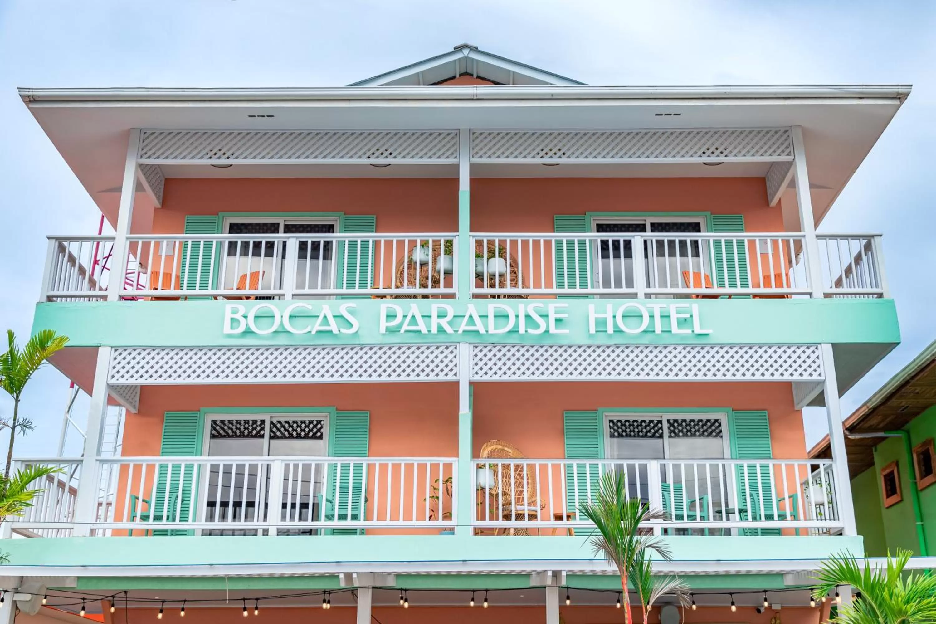 Property building in Bocas Paradise Hotel