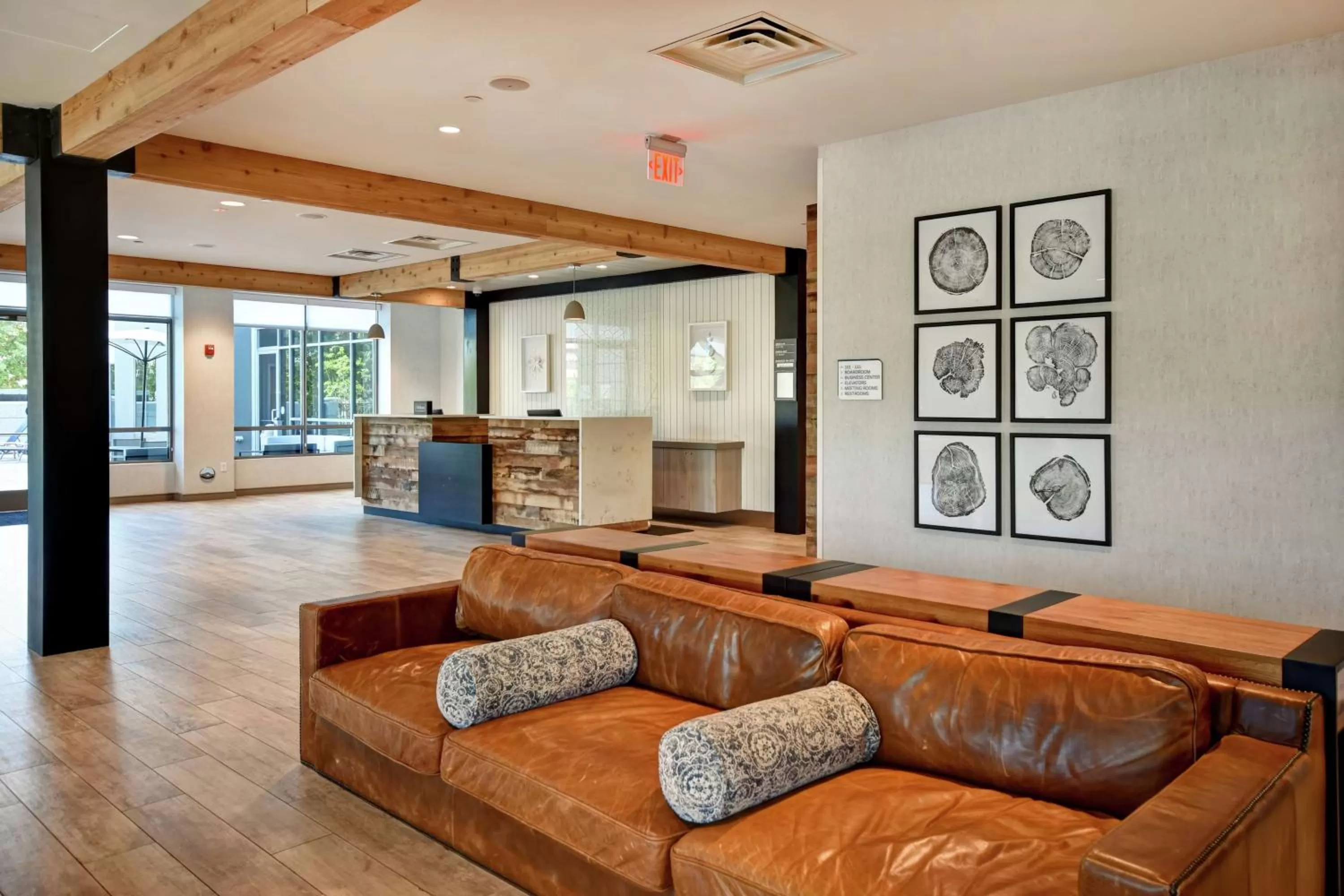Lobby or reception in Hilton Garden Inn Jackson