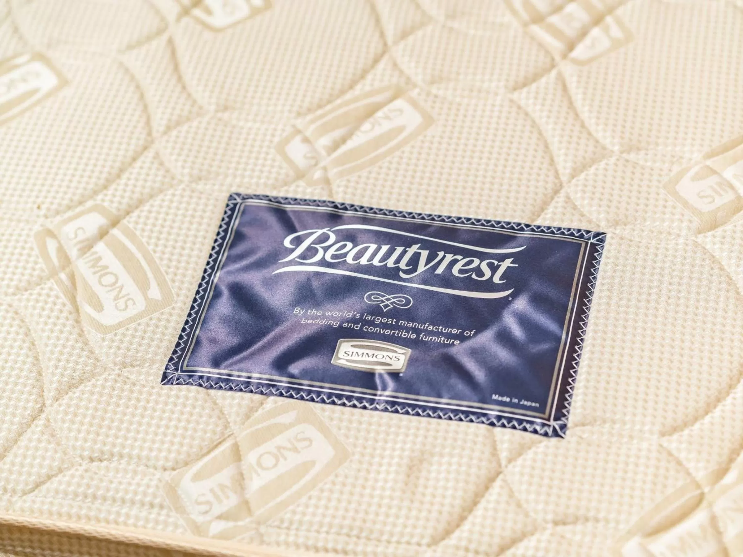 Bed in TABINO HOTEL Sado