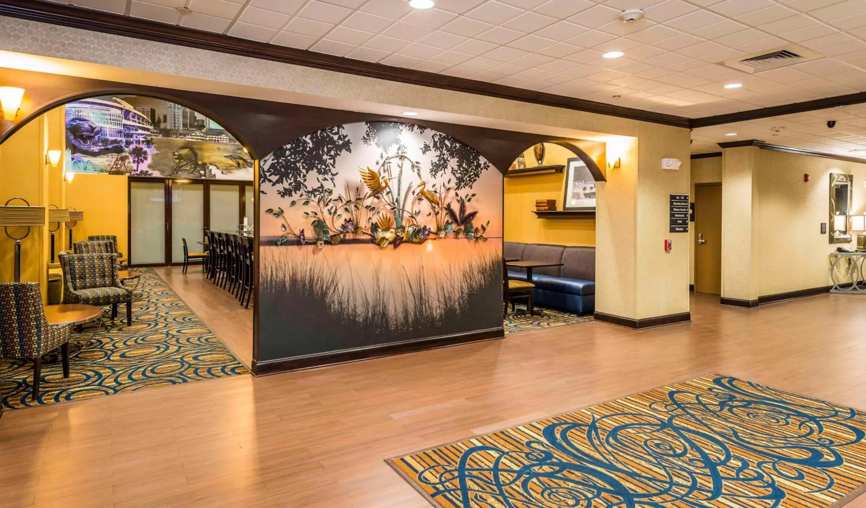 Lobby or reception, Lobby/Reception in Hampton Inn & Suites Jacksonville South - Bartram Park