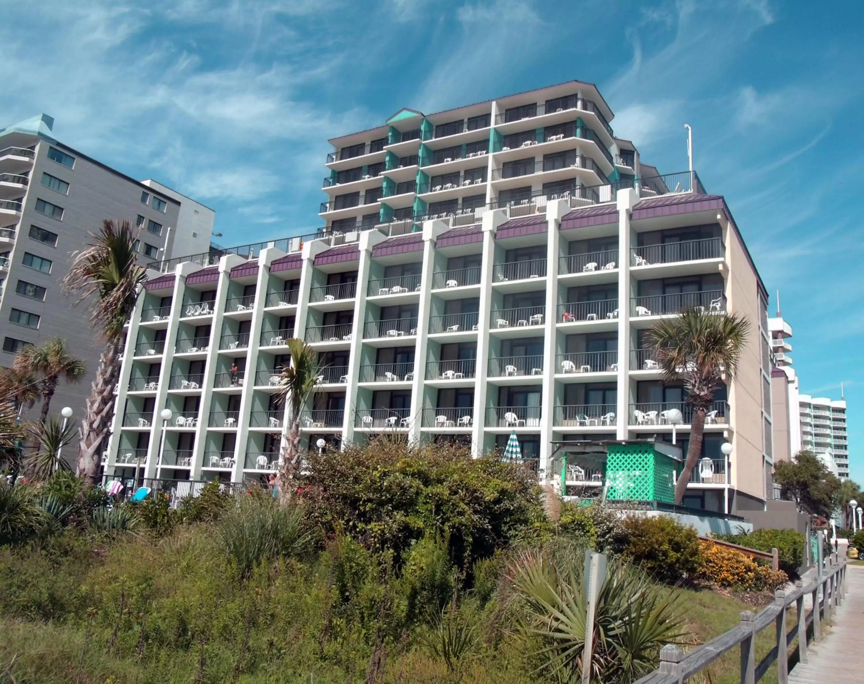 Facade/entrance, Property Building in Grande Shores Ocean Resorts Condominiums