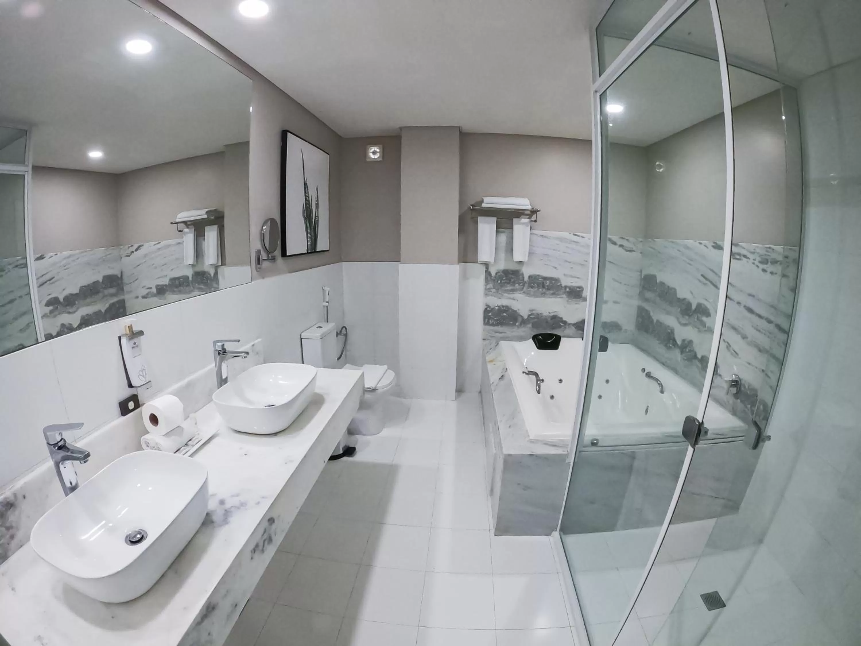 Bathroom in Bisinii Boutique Hotel