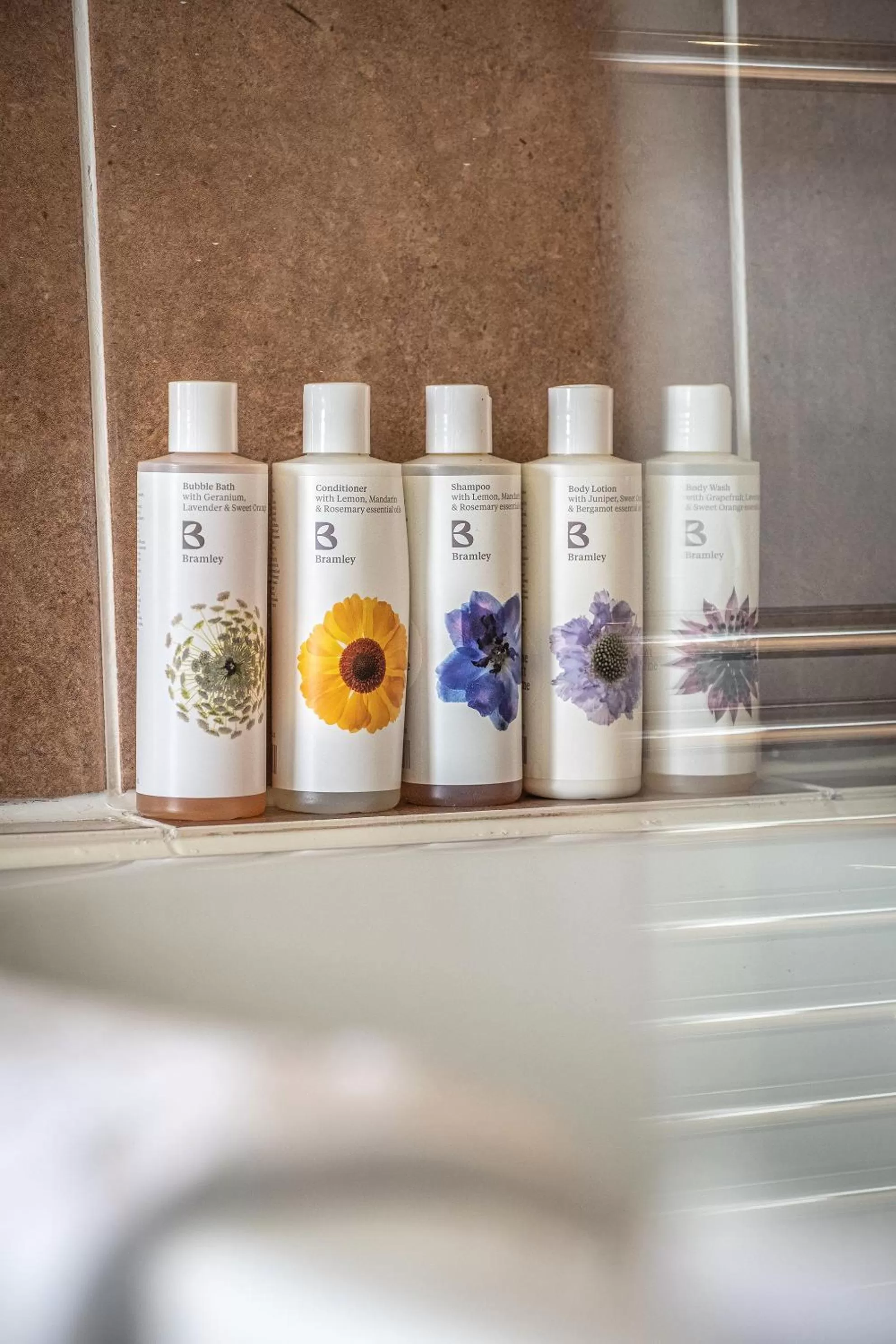 Shower in The Black Lion, Long Melford