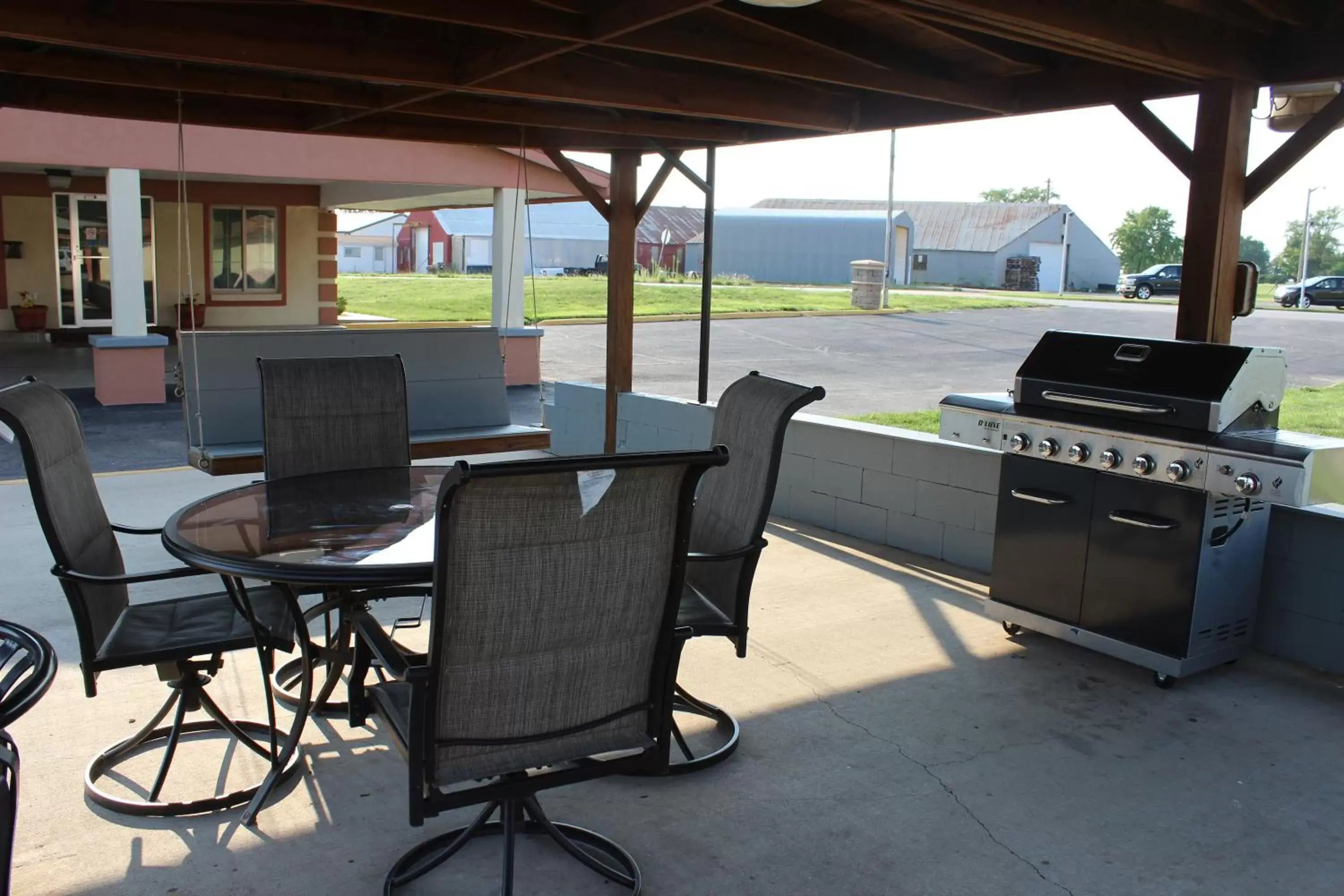 Patio in Copa Motel