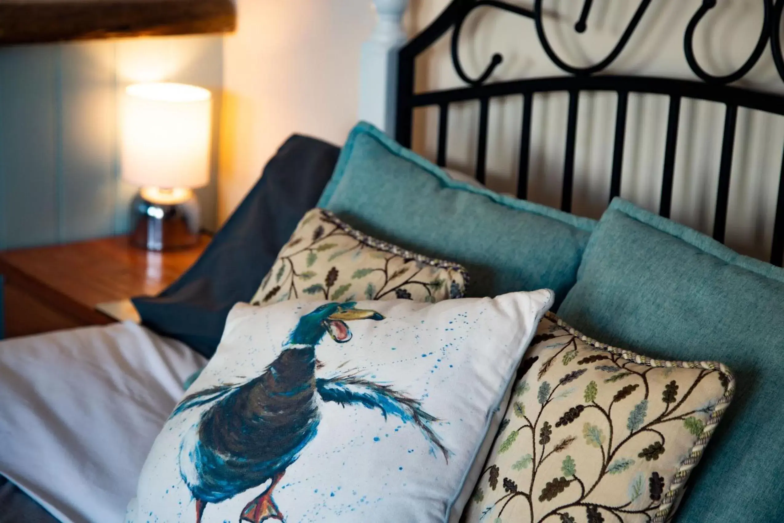 Bed, Seating Area in Norfolk Accommodation