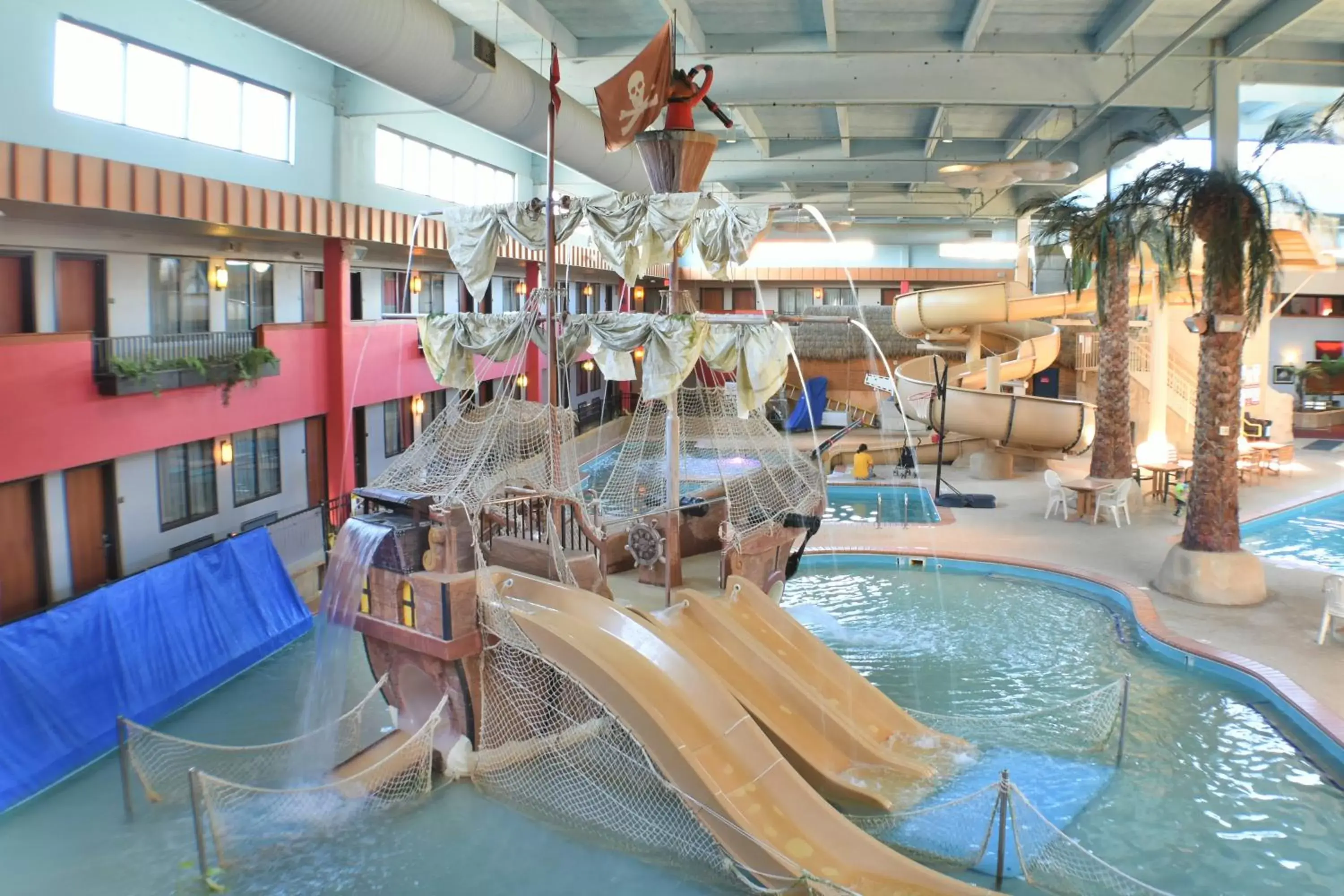 Aqua park, Pool View in Ramada by Wyndham Sioux Falls Airport - Waterpark Resort & Event Center