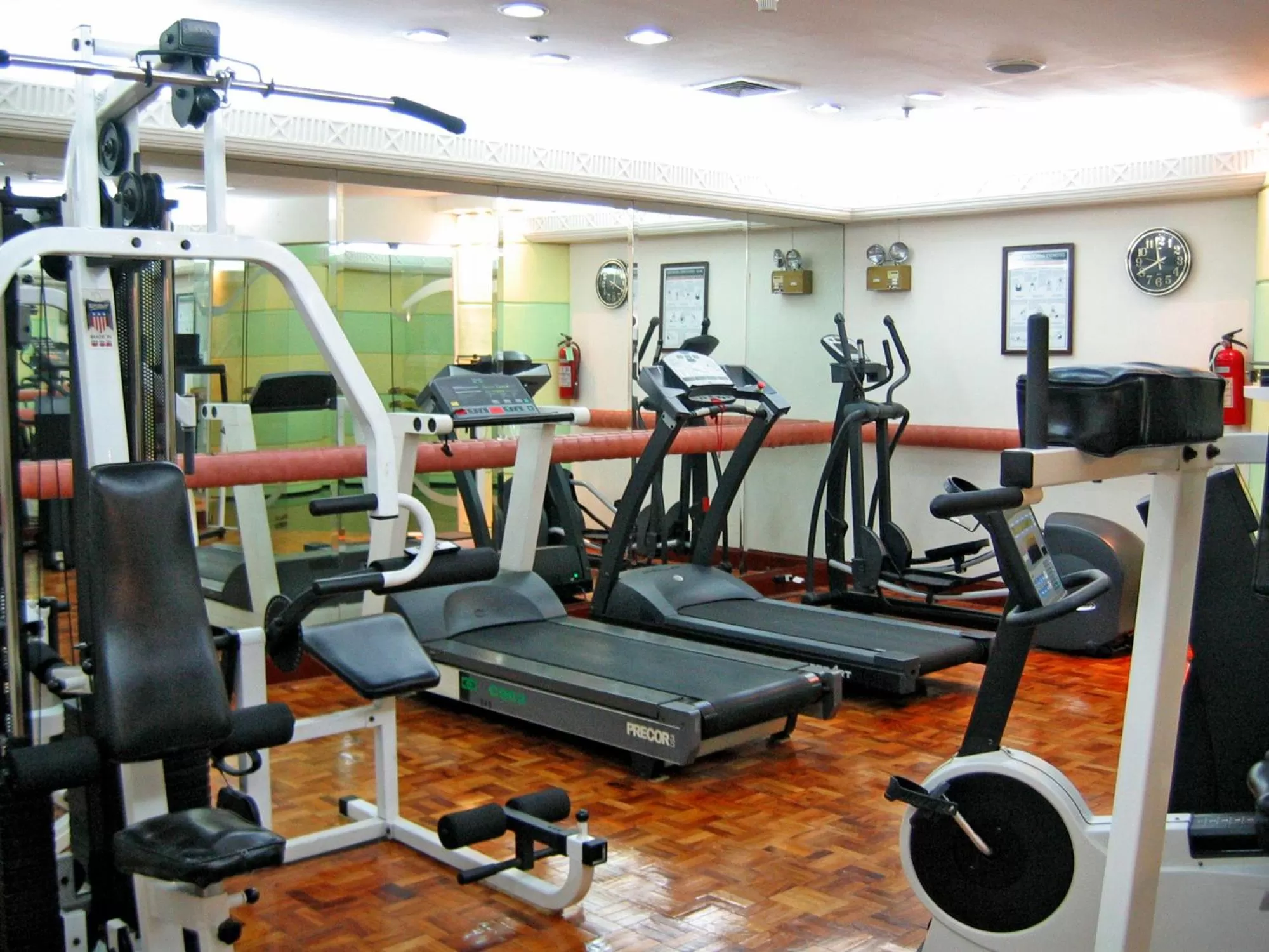Fitness centre/facilities in The Heritage Hotel Manila
