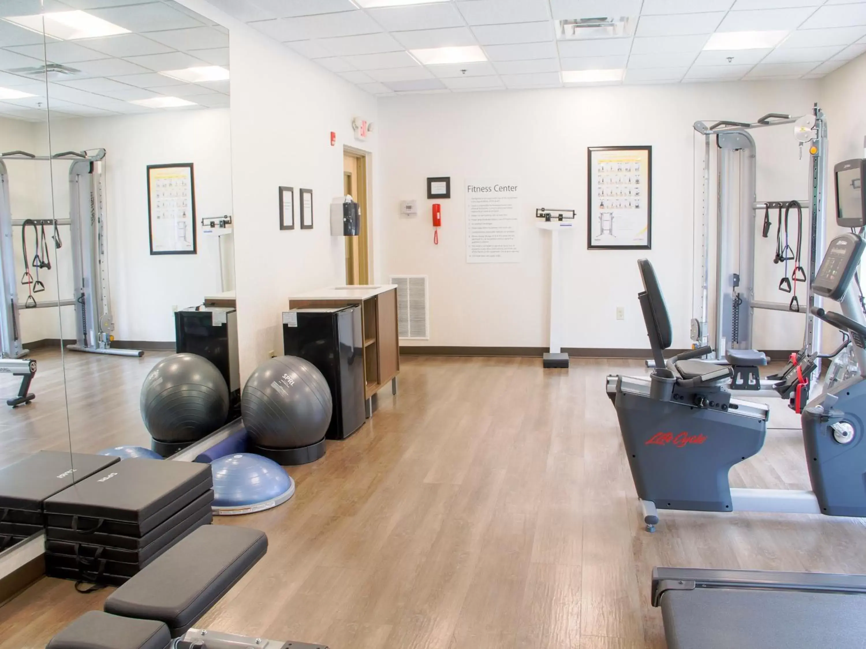 Fitness centre/facilities in Holiday Inn Express & Suites Danville, an IHG Hotel