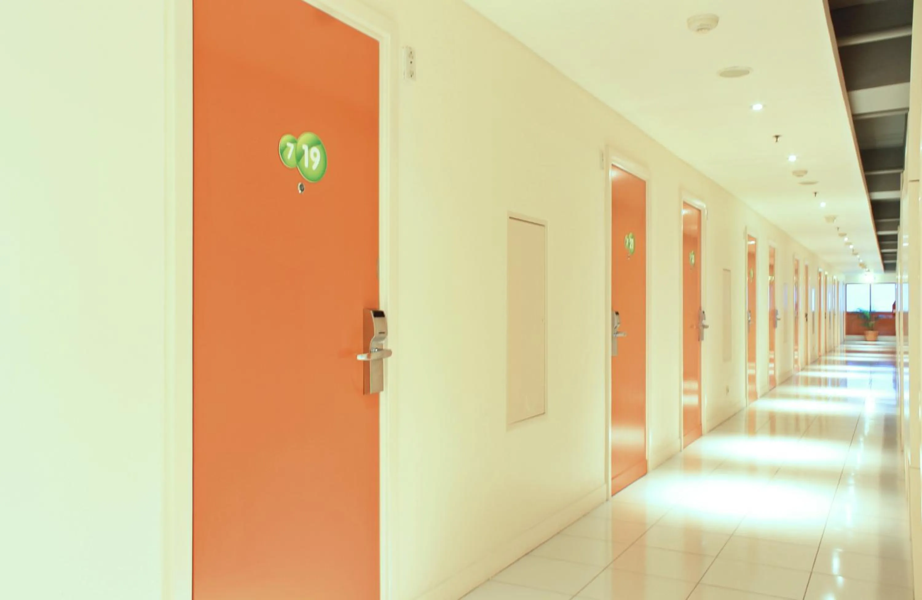 Property building in POP! Hotel Festival Citylink