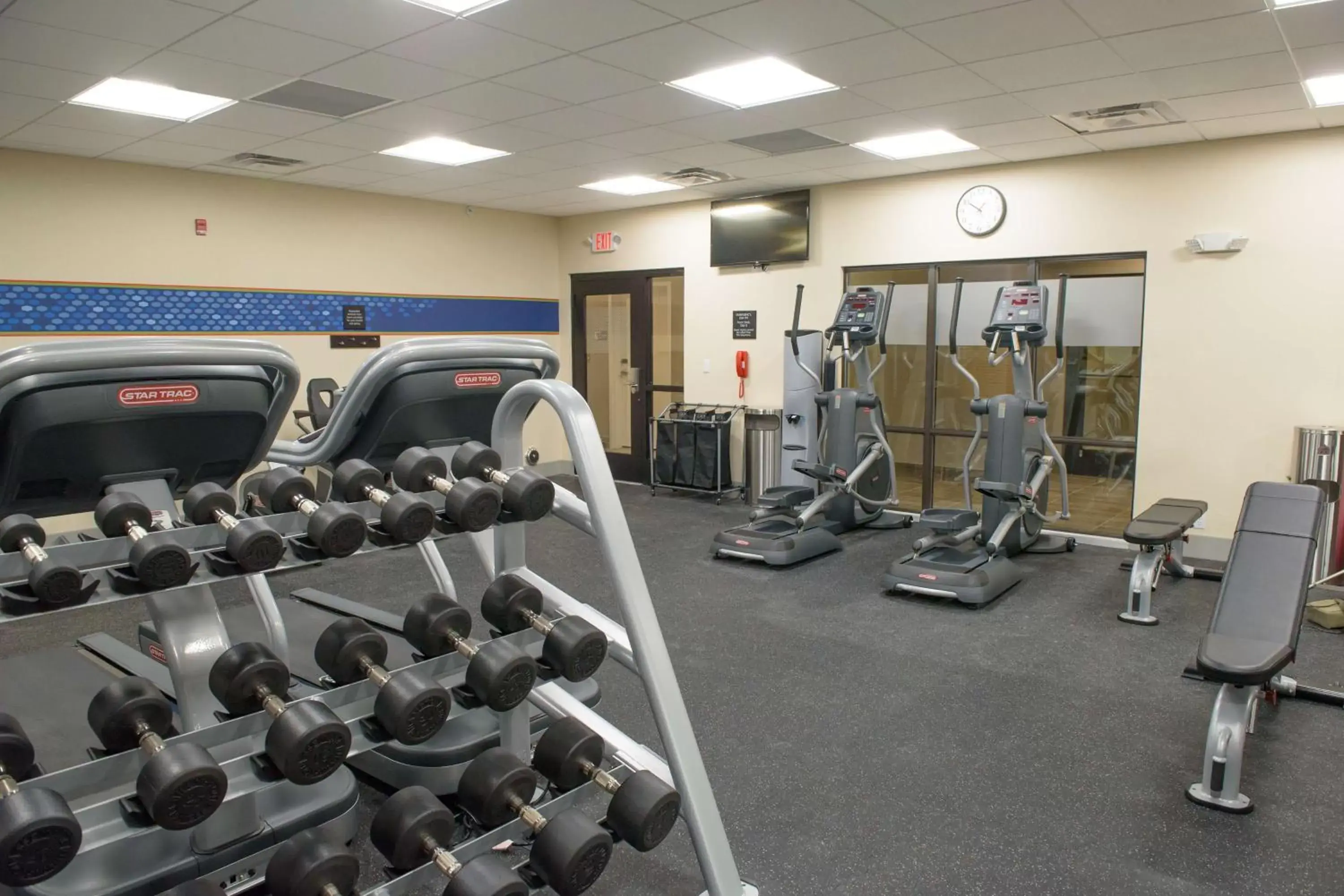 Fitness centre/facilities, Fitness Center/Facilities in Hampton Inn & Suites Bay City